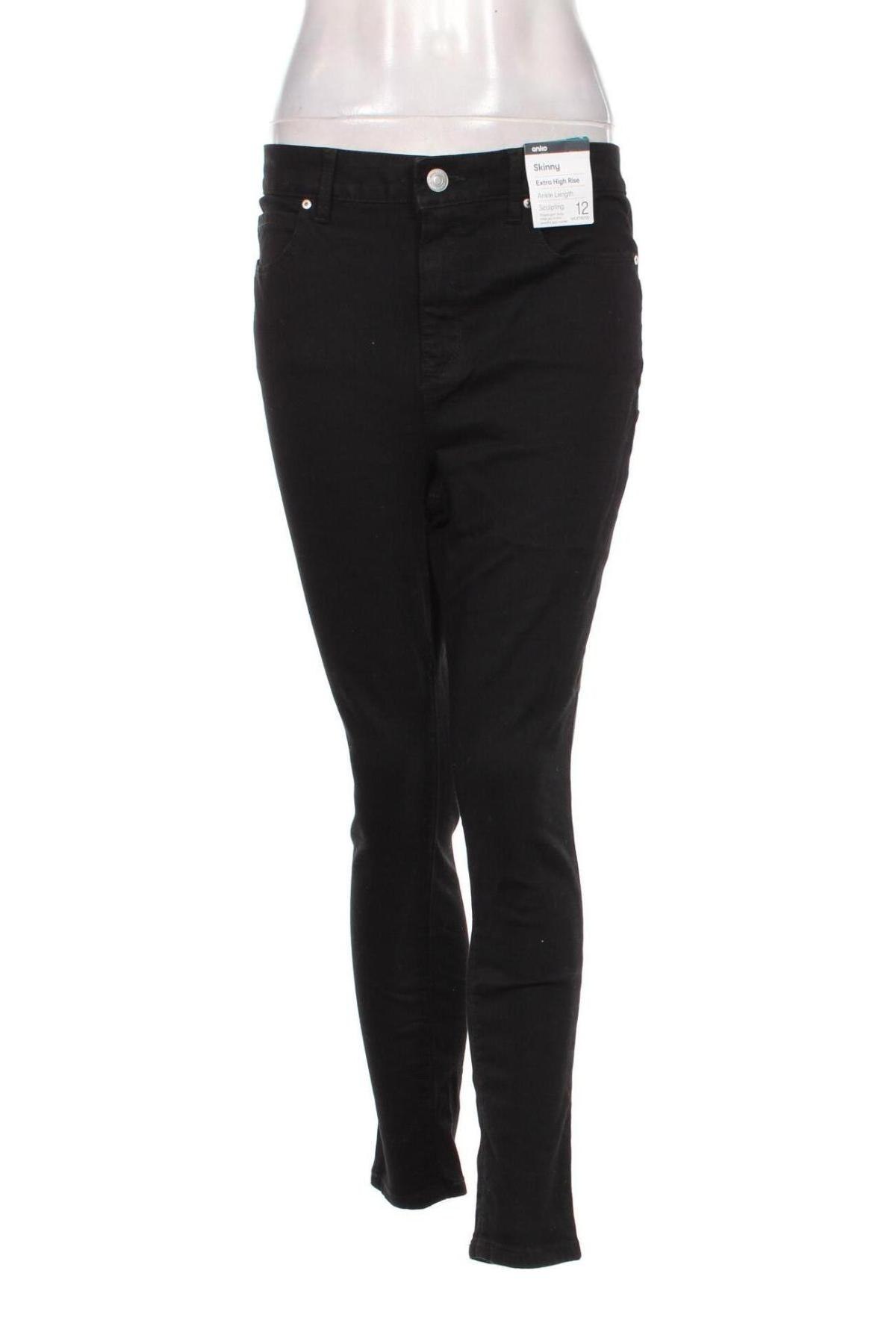 Damen Jeans Anko, Größe M, Farbe Schwarz, Preis 11,99 €