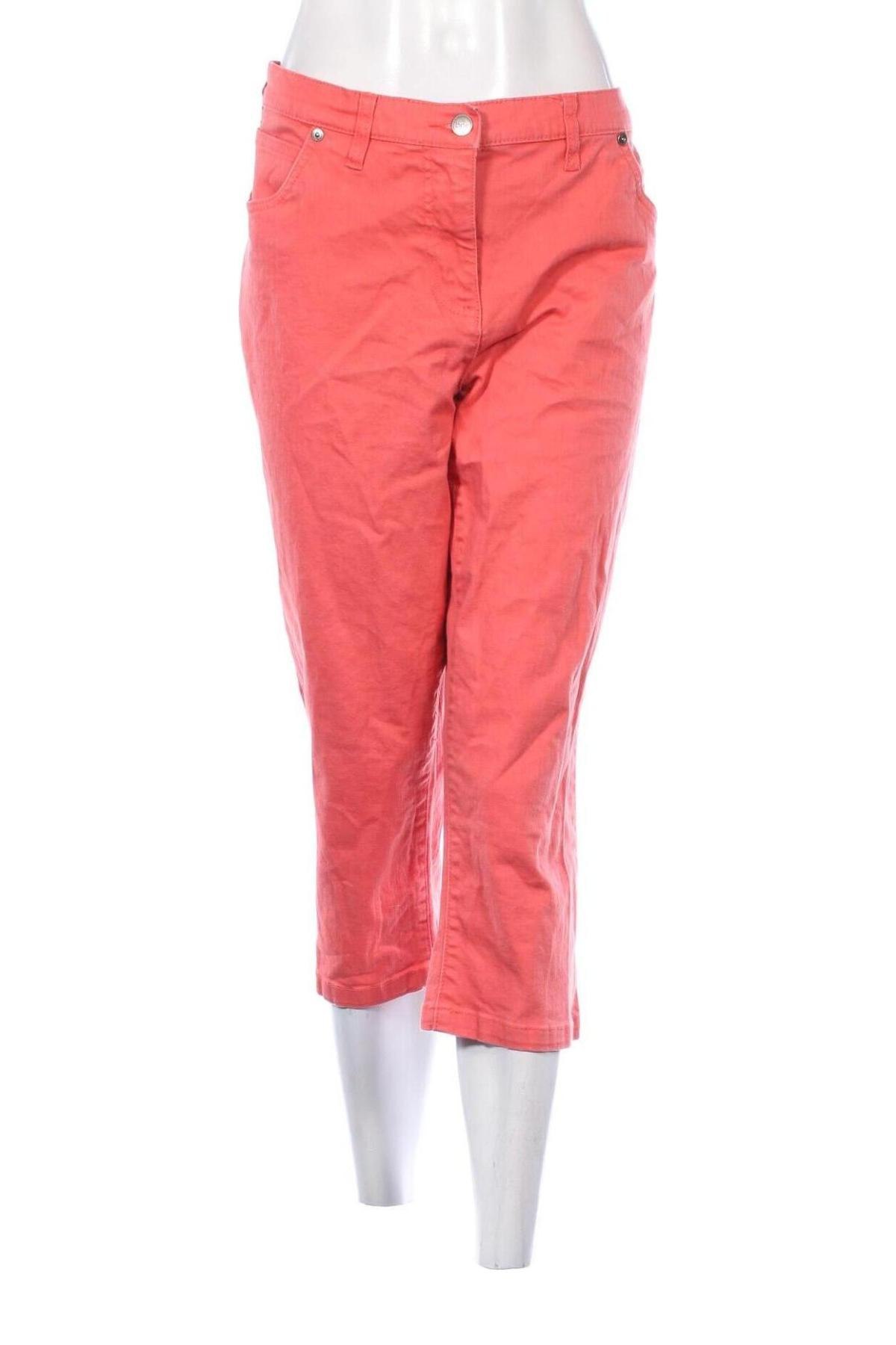 Damskie jeansy Bpc Bonprix Collection, Rozmiar XXL, Kolor Różowy, Cena 37,99 zł