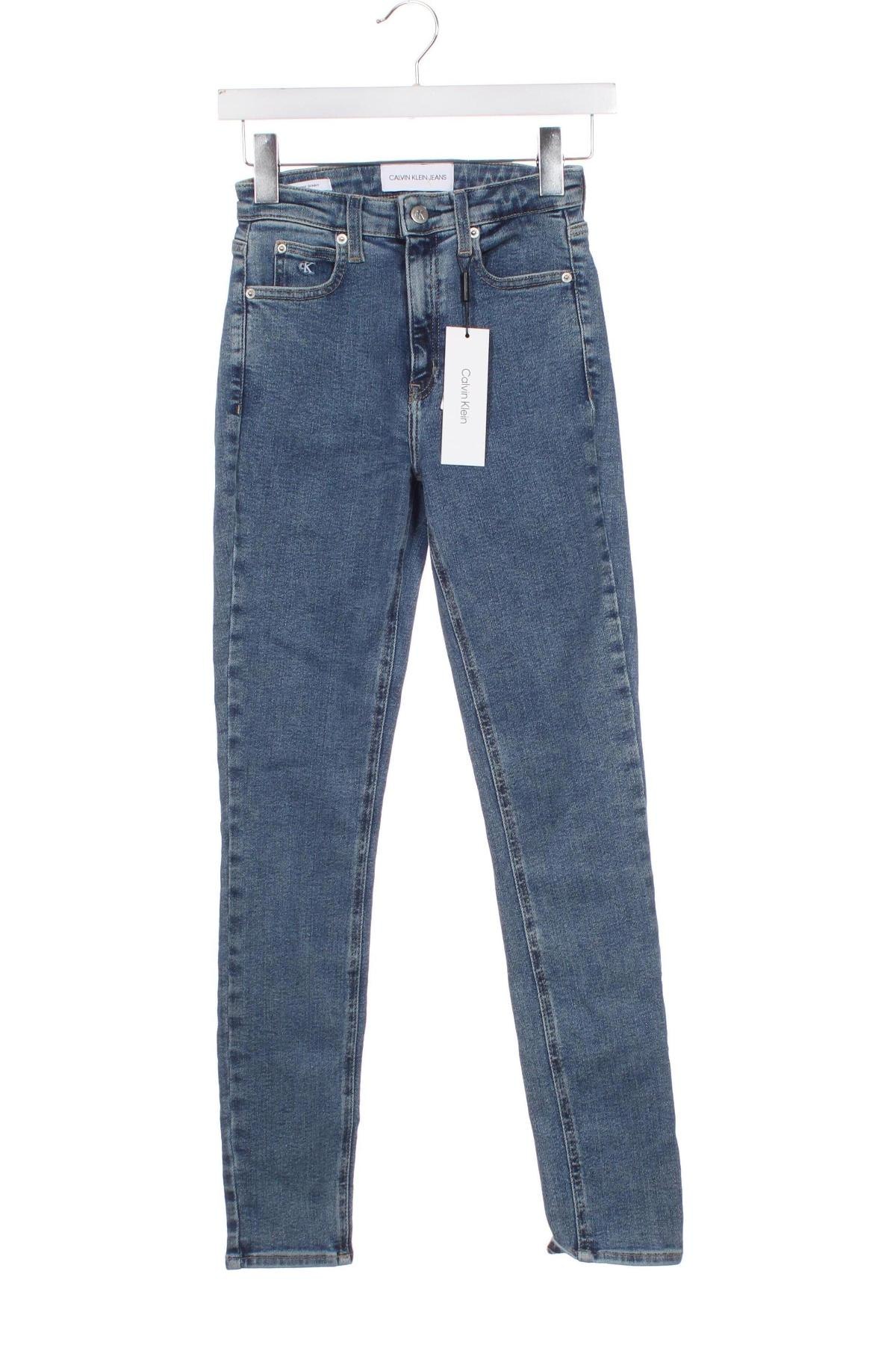 Damen Jeans Calvin Klein Jeans, Größe XXS, Farbe Blau, Preis 76,99 €