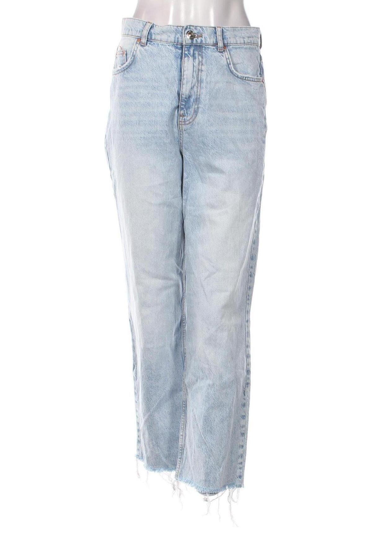 Damskie jeansy Gina Tricot, Rozmiar M, Kolor Niebieski, Cena 54,99 zł