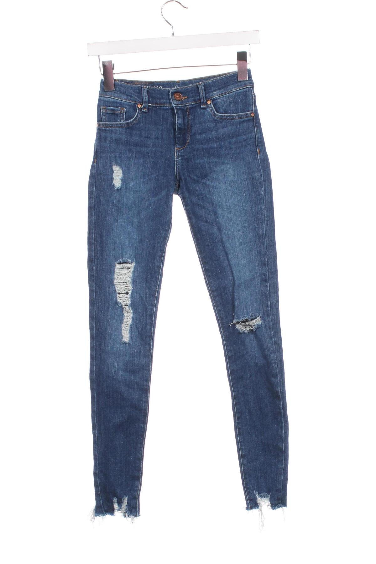 Dámské džíny  Never Denim, Velikost XS, Barva Modrá, Cena  659,00 Kč