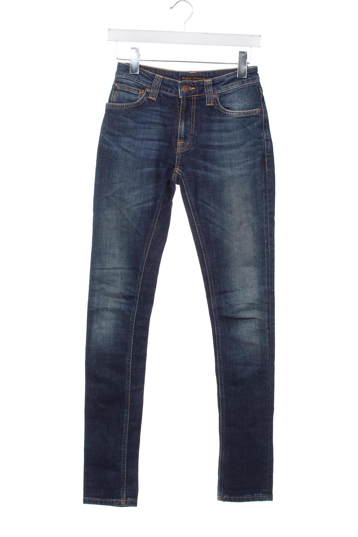 Damskie jeansy Nudie Jeans Co, Rozmiar XS, Kolor Niebieski, Cena 82,99 zł