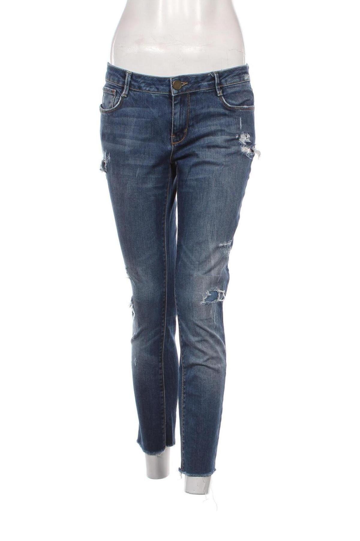 Damskie jeansy Premium Denim, Rozmiar M, Kolor Niebieski, Cena 31,99 zł