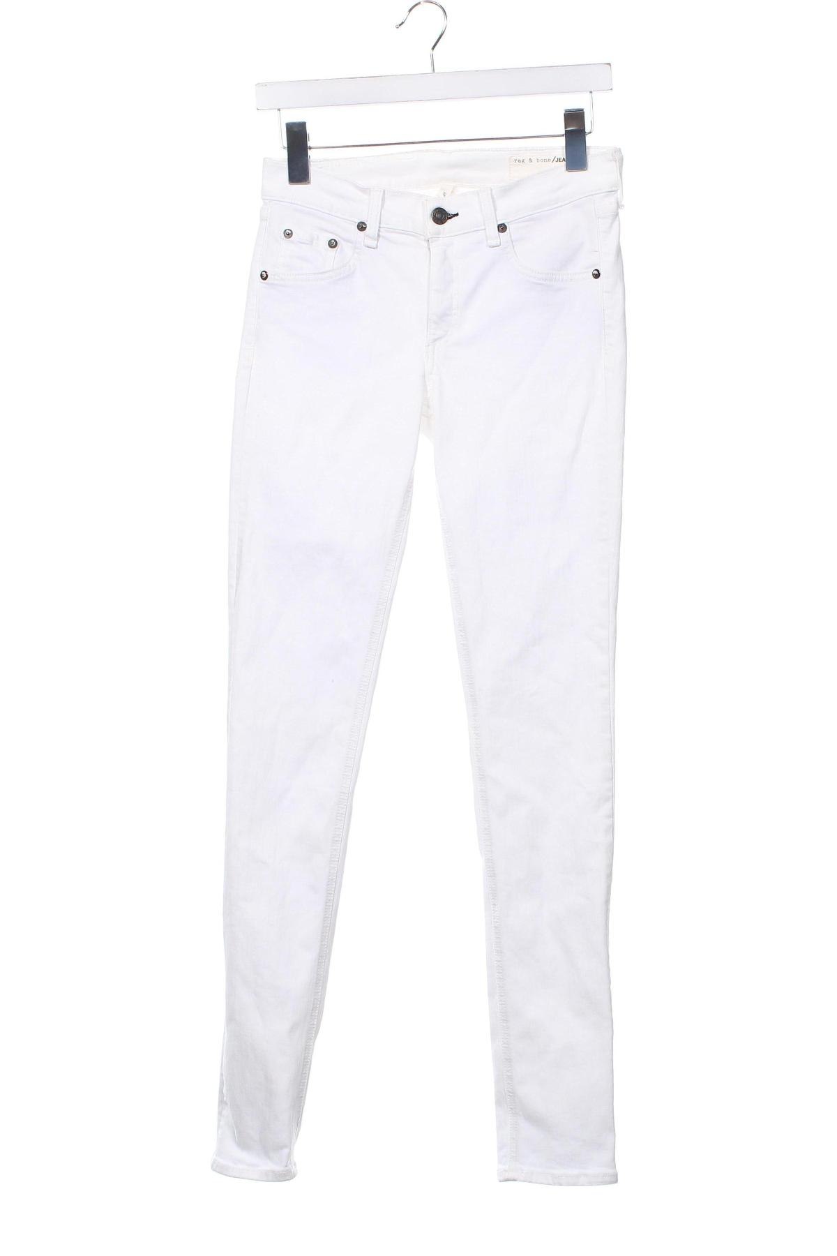 Damskie jeansy Rag & Bone, Rozmiar S, Kolor ecru, Cena 610,99 zł