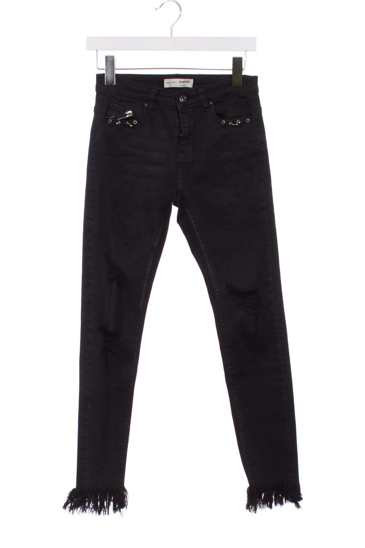 Damen Jeans Stradivarius, Größe XS, Farbe Grau, Preis 6,99 €