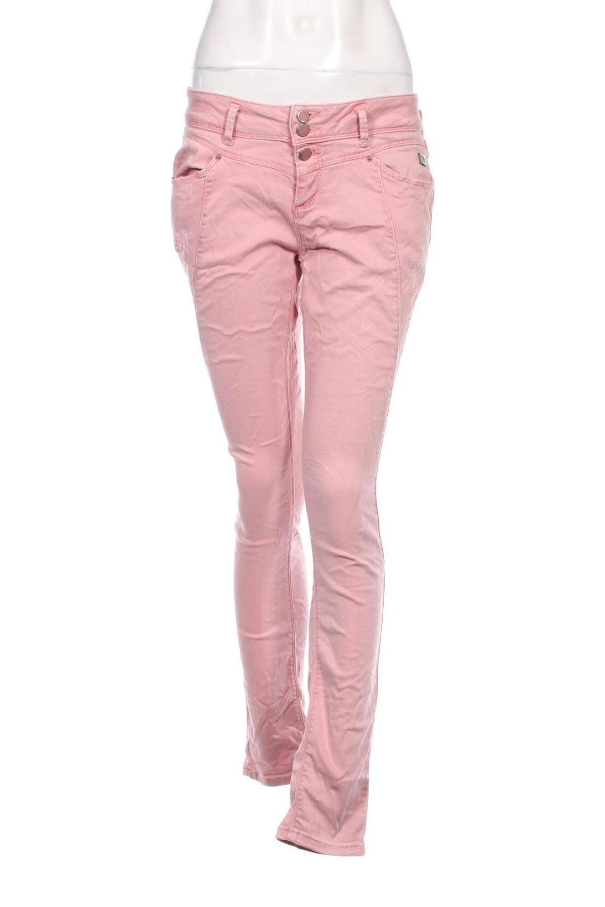 Damskie jeansy Street One, Rozmiar M, Kolor Różowy, Cena 52,99 zł