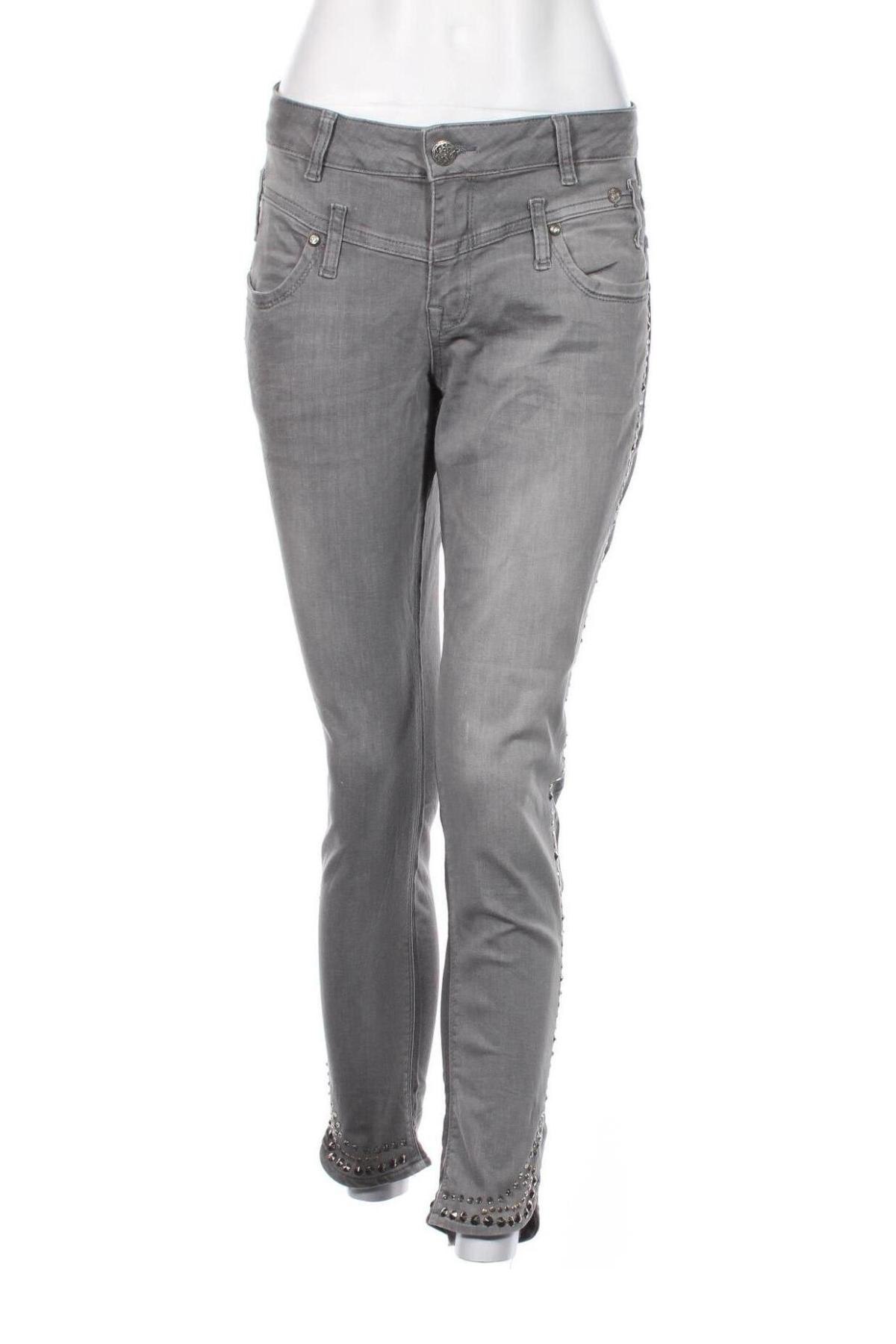 Damen Jeans Tredy, Größe M, Farbe Grau, Preis 10,49 €