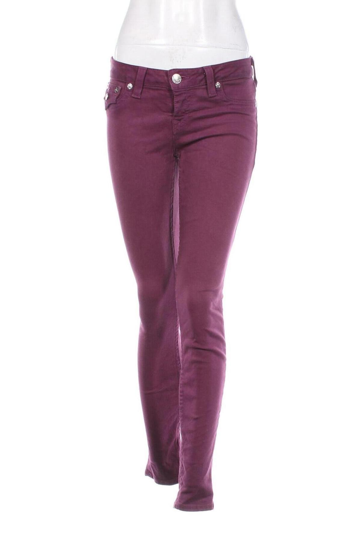 Damen Jeans True Religion, Größe M, Farbe Lila, Preis 23,99 €