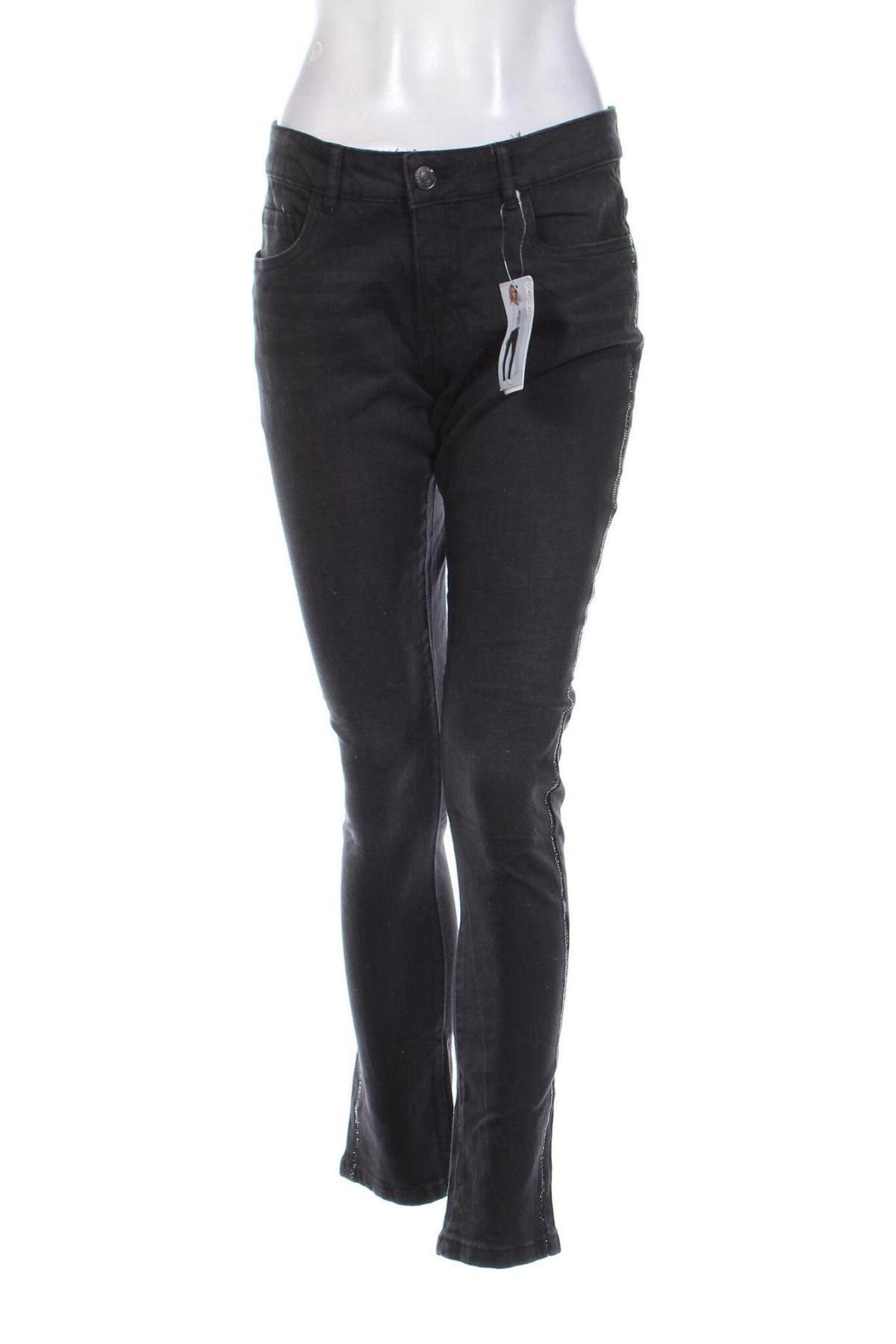 Damskie jeansy Up 2 Fashion, Rozmiar M, Kolor Czarny, Cena 51,99 zł