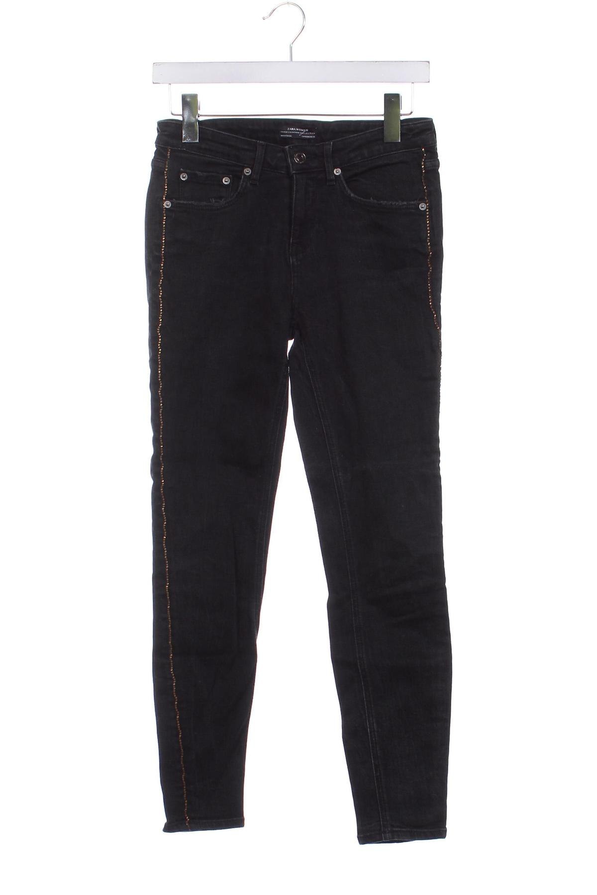 Damen Jeans Zara, Größe S, Farbe Schwarz, Preis 6,99 €