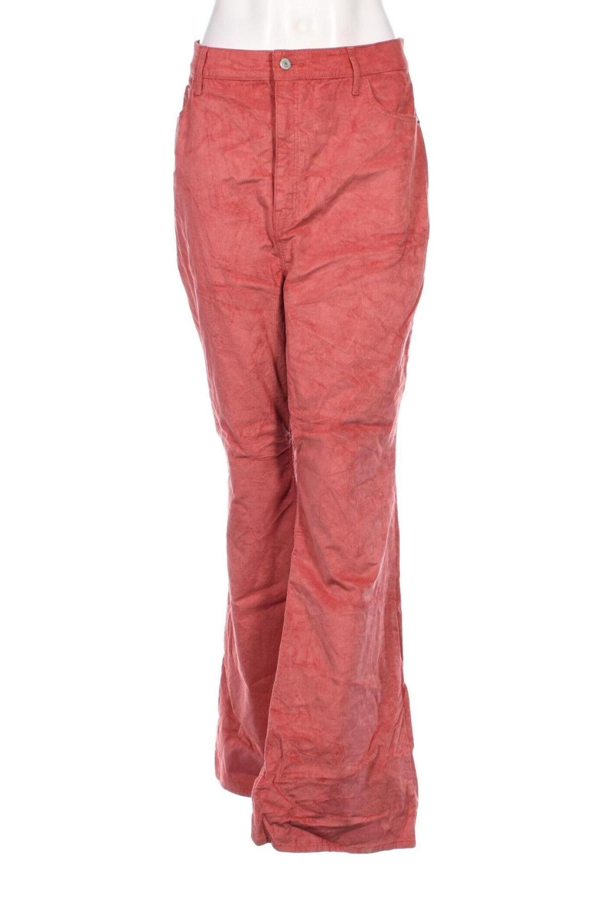 Damen Cordhose Old Navy, Größe XXL, Farbe Rot, Preis 18,99 €