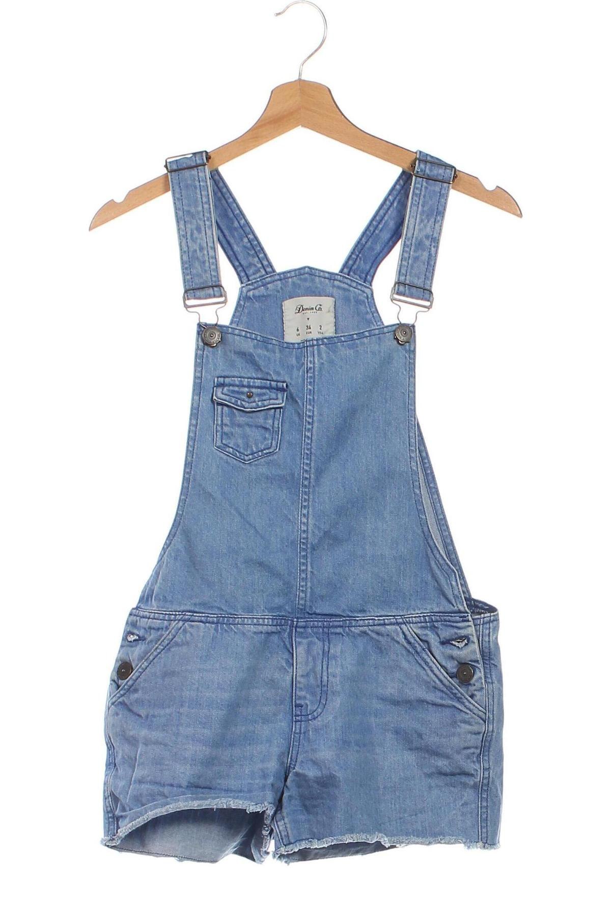 Damen Overall Denim Co., Größe XS, Farbe Blau, Preis € 10,99