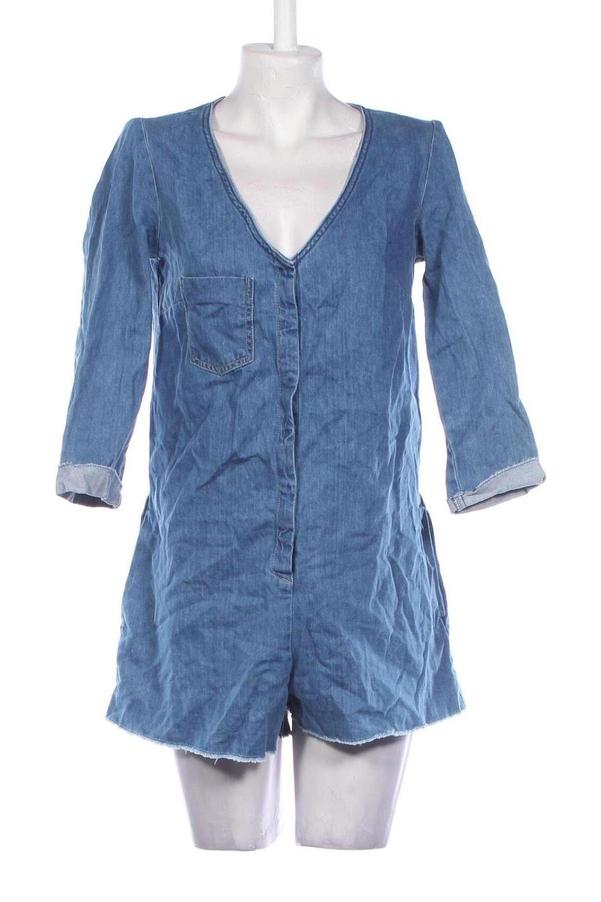 Damen Overall Zara Trafaluc, Größe M, Farbe Blau, Preis € 13,49