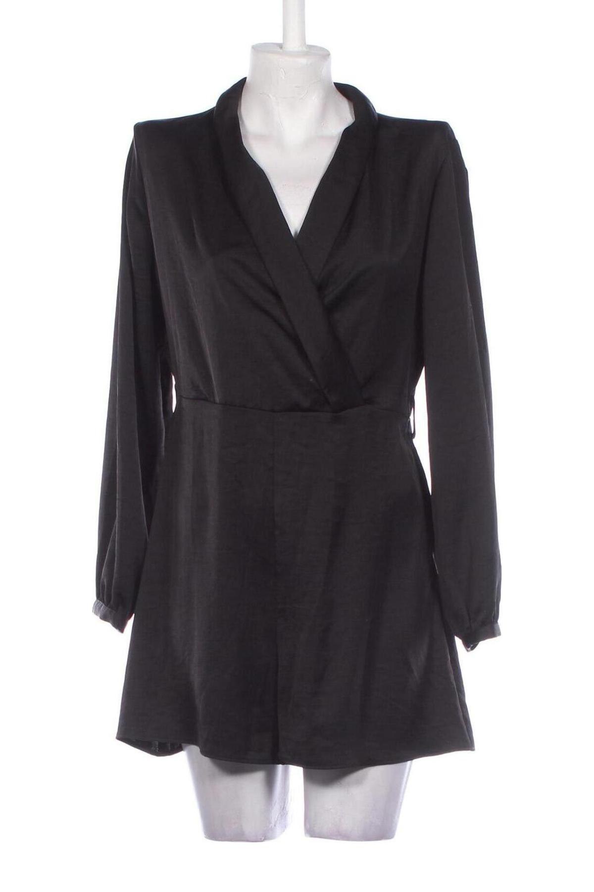 Women's short jumpsuit Zara, Mărime M, Culoare Negru, Preț 41,99 Lei