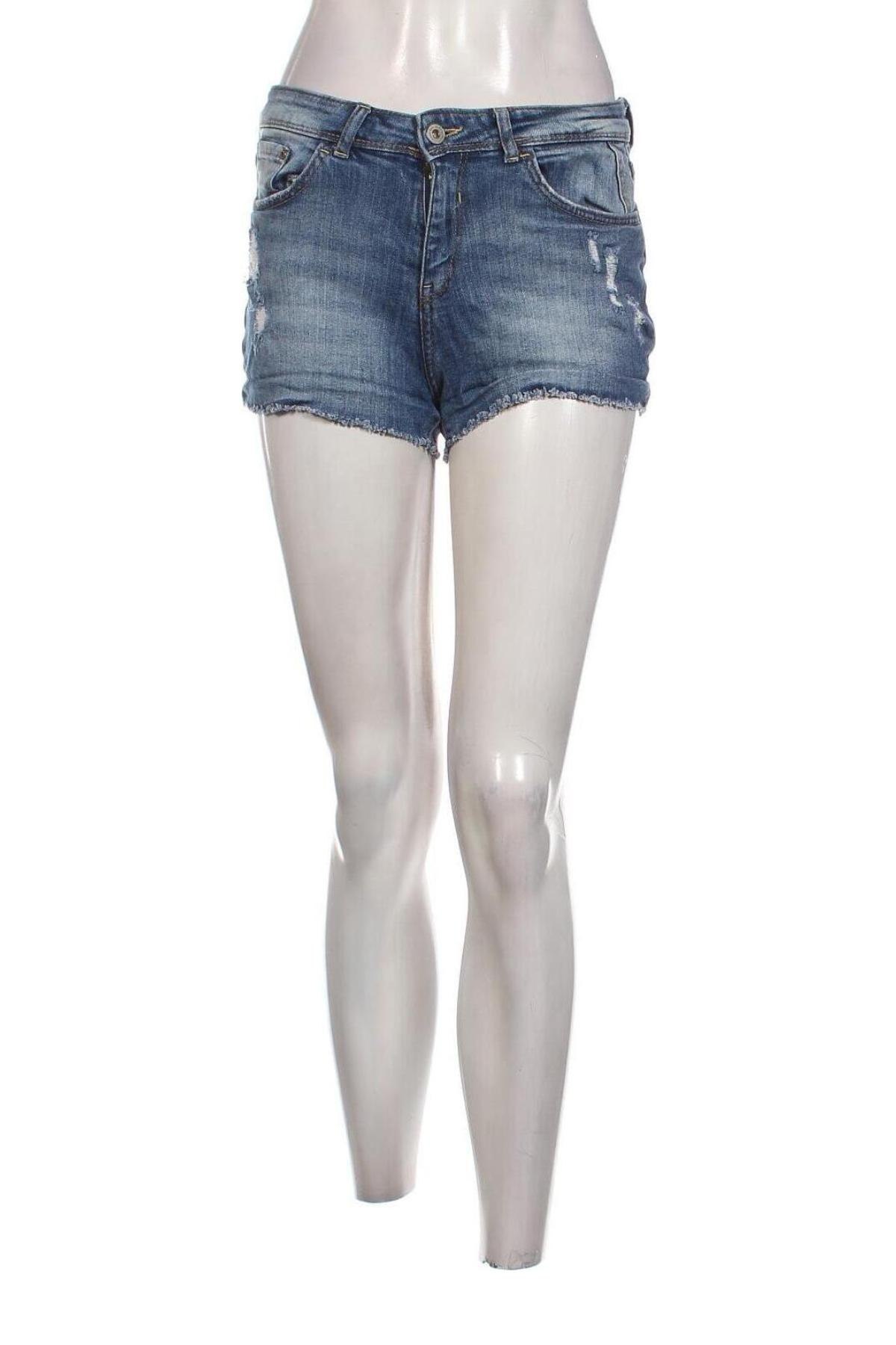 Damen Shorts Bershka, Größe S, Farbe Blau, Preis € 7,49