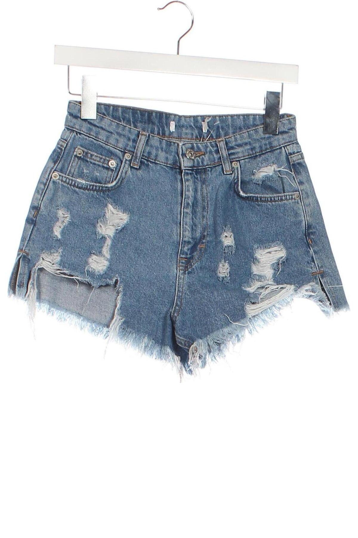 Damen Shorts Pull&Bear, Größe XS, Farbe Blau, Preis 9,83 €