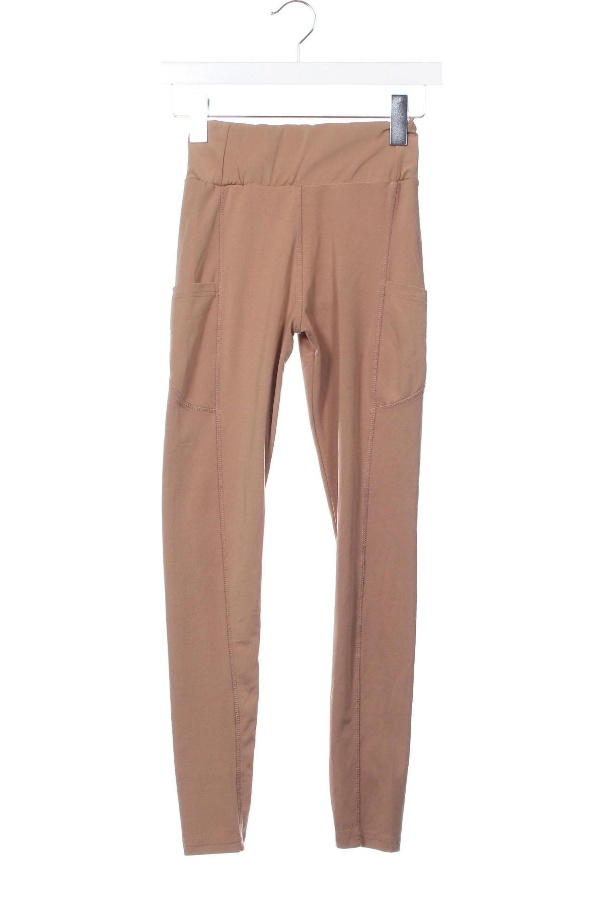 Damen Leggings, Größe XS, Farbe Beige, Preis € 2,99