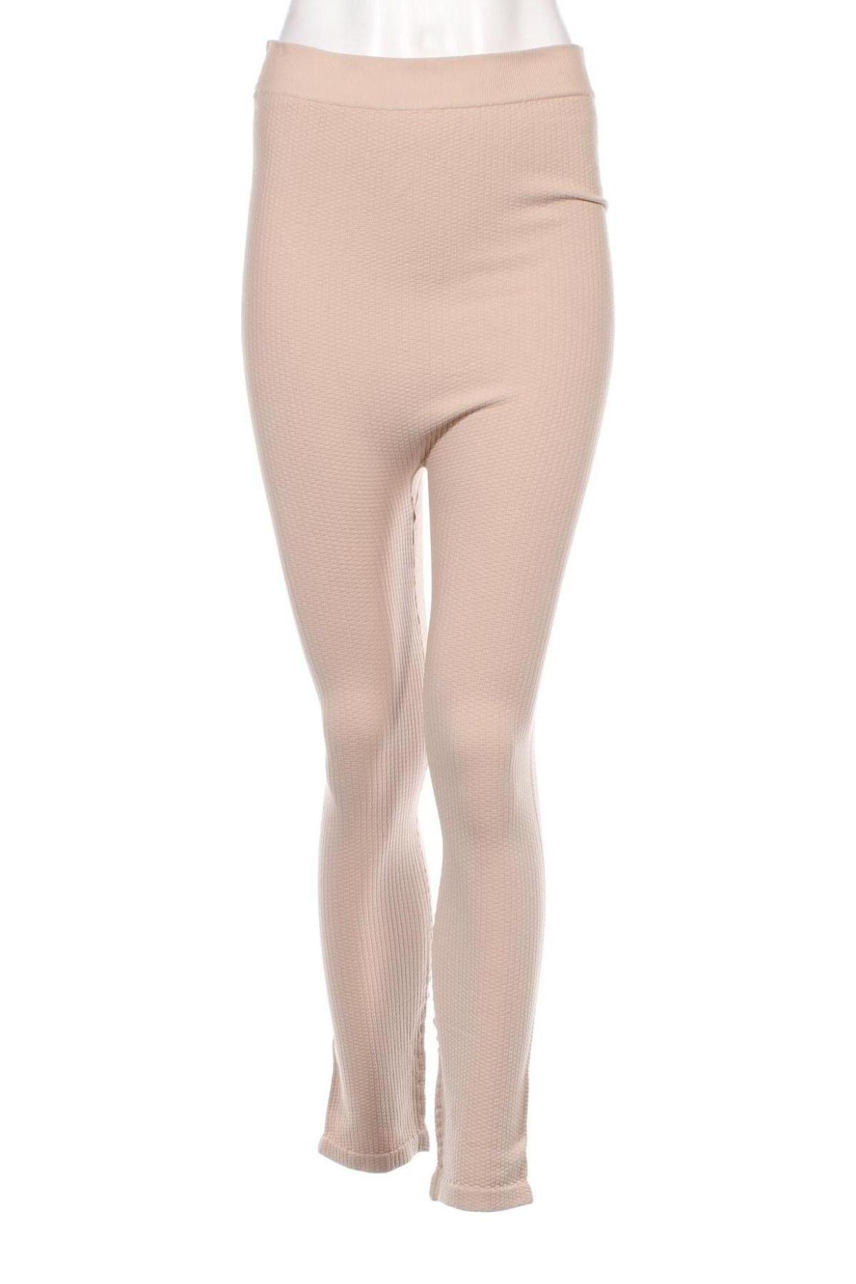 Damen Leggings, Größe 4XL, Farbe Beige, Preis 9,79 €