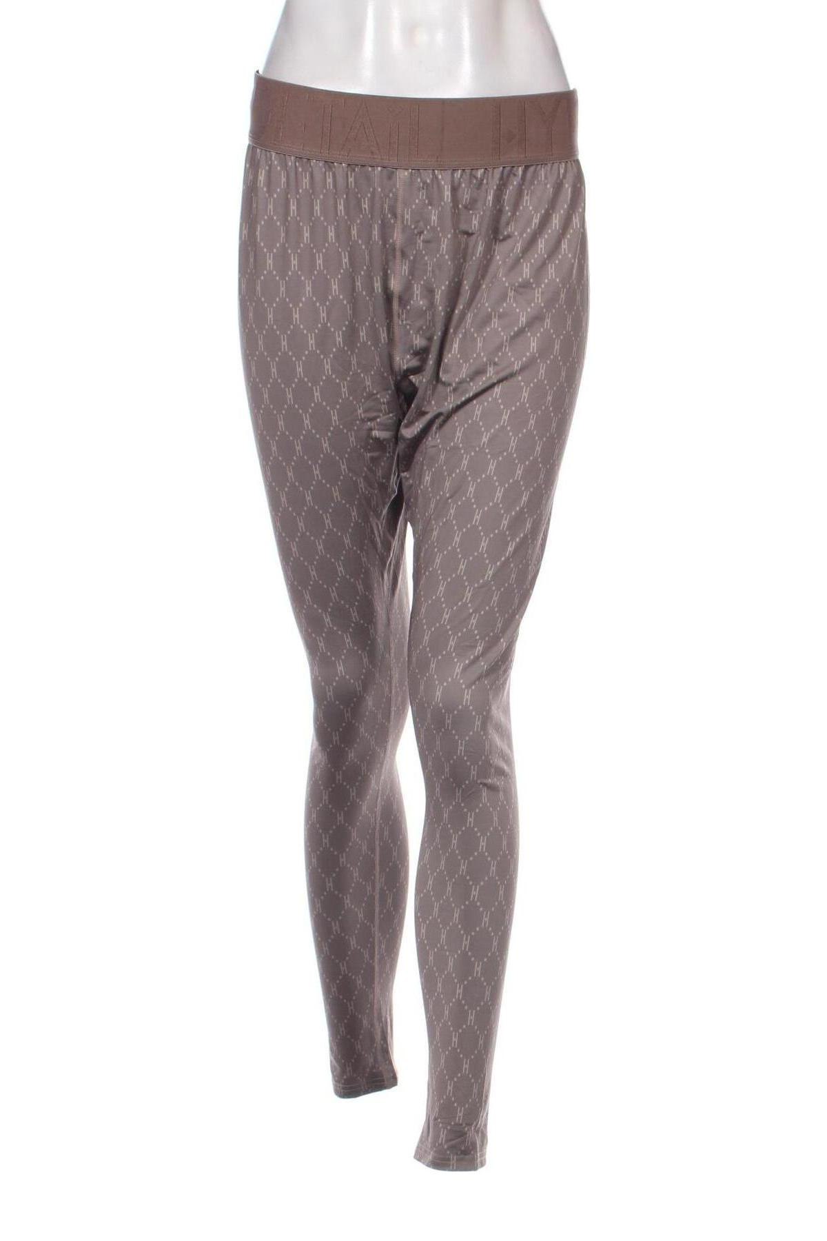 Damskie legginsy Hype The Detail, Rozmiar XL, Kolor Brązowy, Cena 34,99 zł