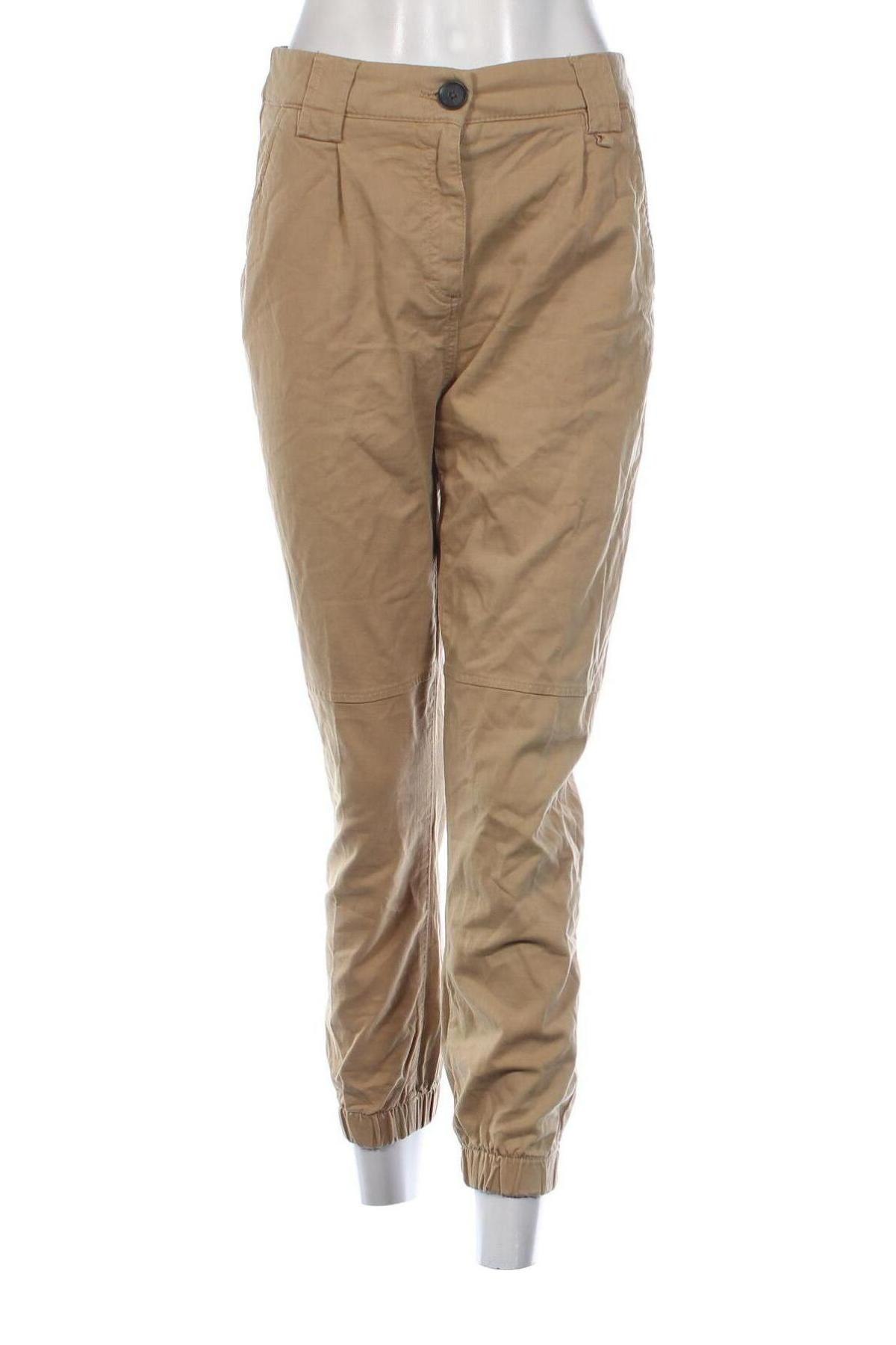 Damenhose Bershka, Größe M, Farbe Beige, Preis 8,49 €