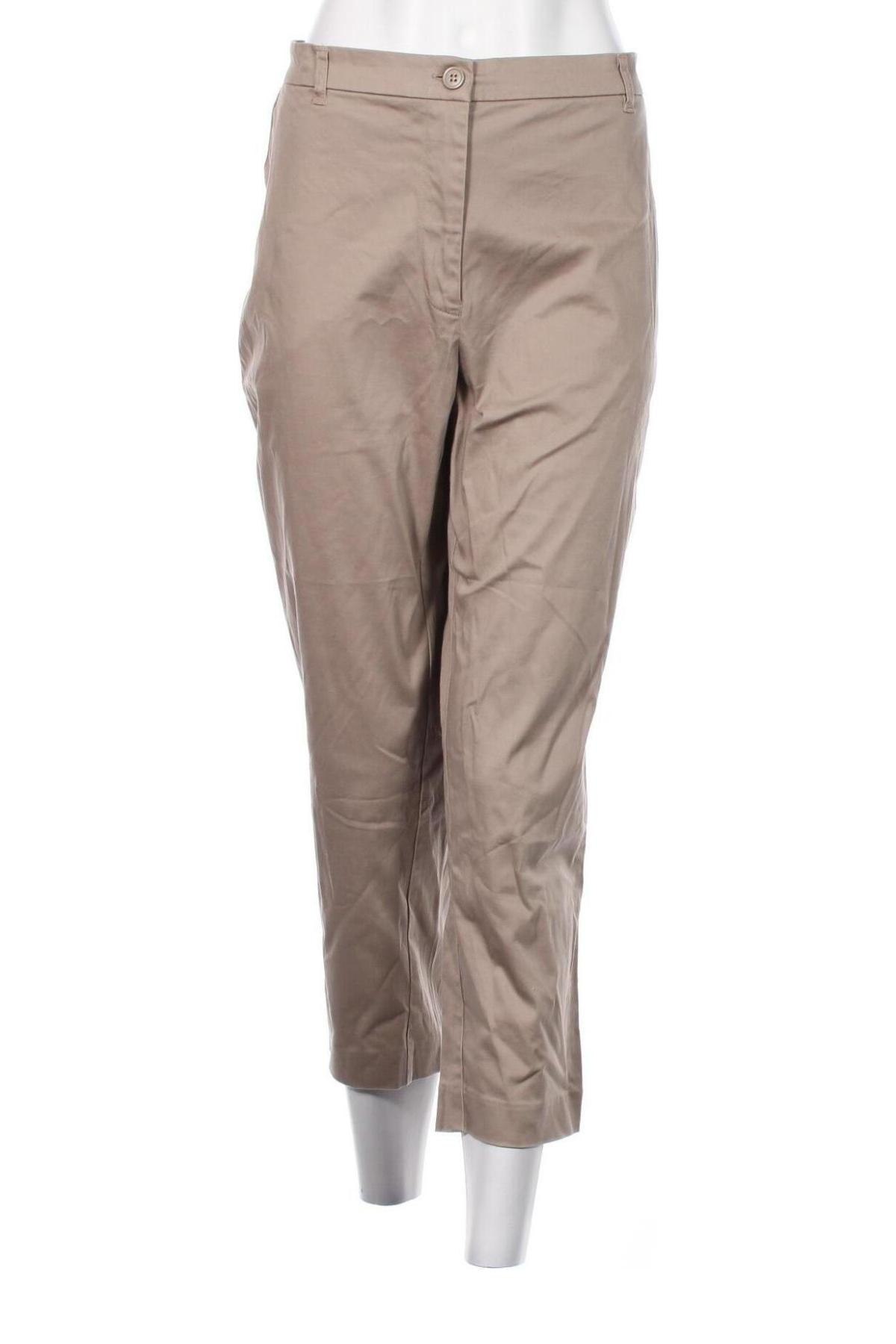 Pantaloni de femei Bpc Bonprix Collection, Mărime XL, Culoare Bej, Preț 95,99 Lei