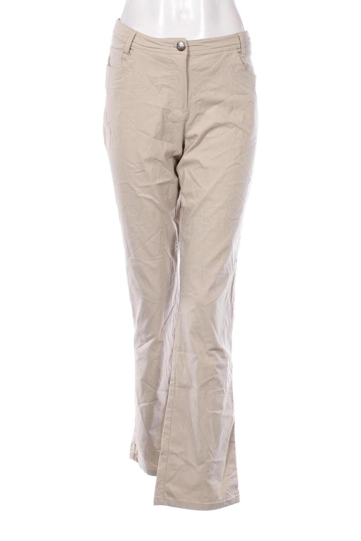 Damenhose Cecilia Classics, Größe L, Farbe Beige, Preis 10,49 €