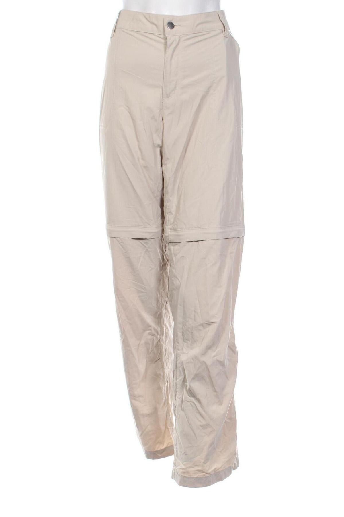 Pantaloni de femei Columbia, Mărime XL, Culoare Bej, Preț 207,99 Lei