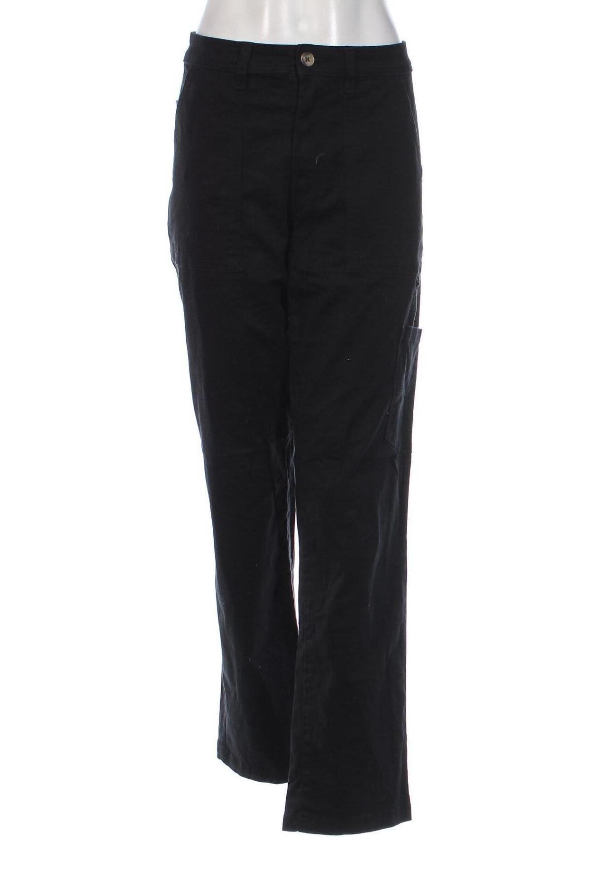 Pantaloni de femei H&M, Mărime XL, Culoare Negru, Preț 31,99 Lei