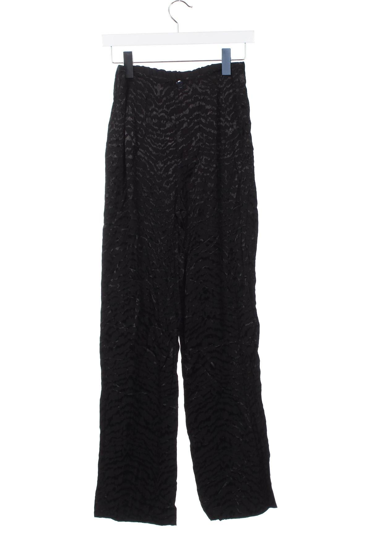 Pantaloni de femei H&M, Mărime XS, Culoare Negru, Preț 33,99 Lei