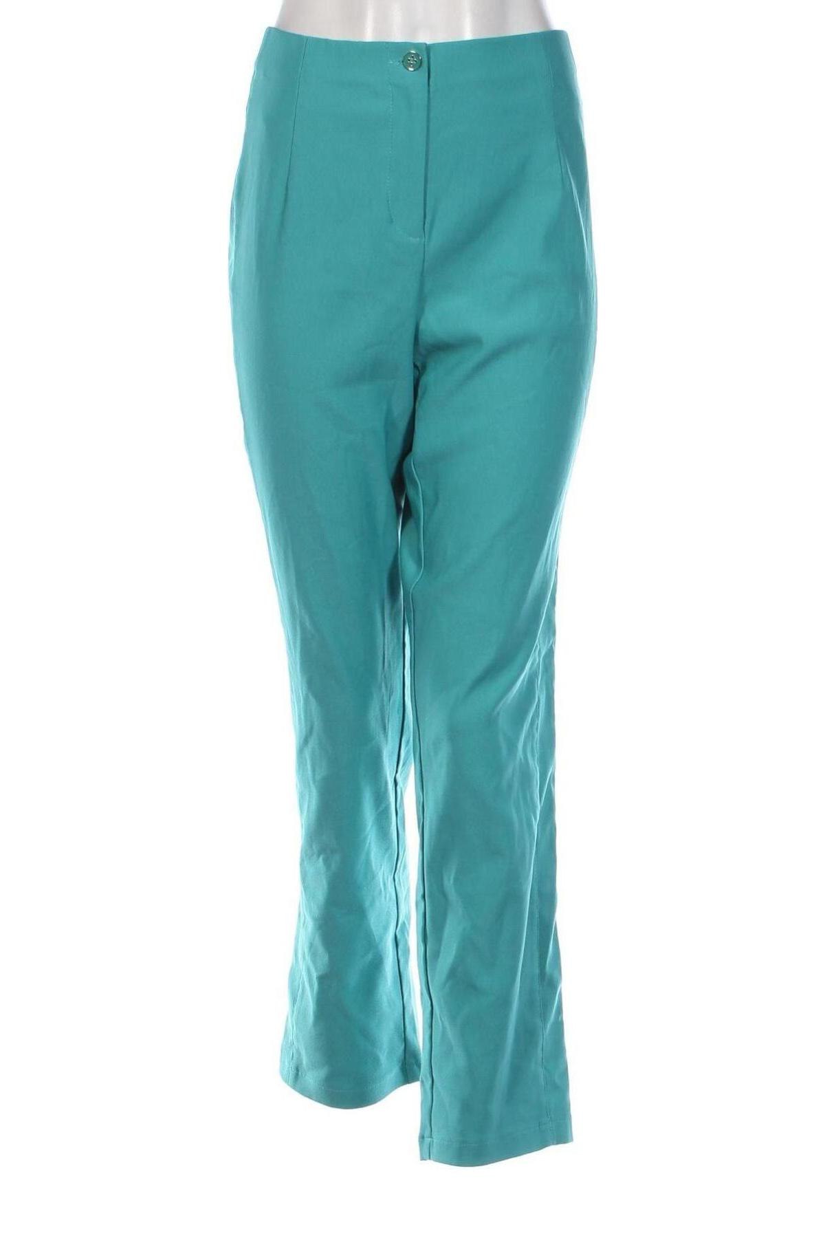 Pantaloni de femei Helena Vera, Mărime L, Culoare Verde, Preț 47,99 Lei