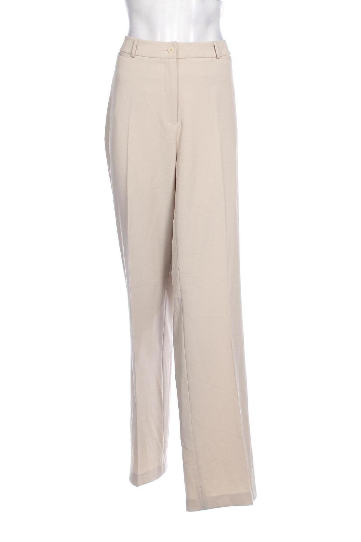 Pantaloni de femei Laura Scott, Mărime L, Culoare Bej, Preț 43,99 Lei