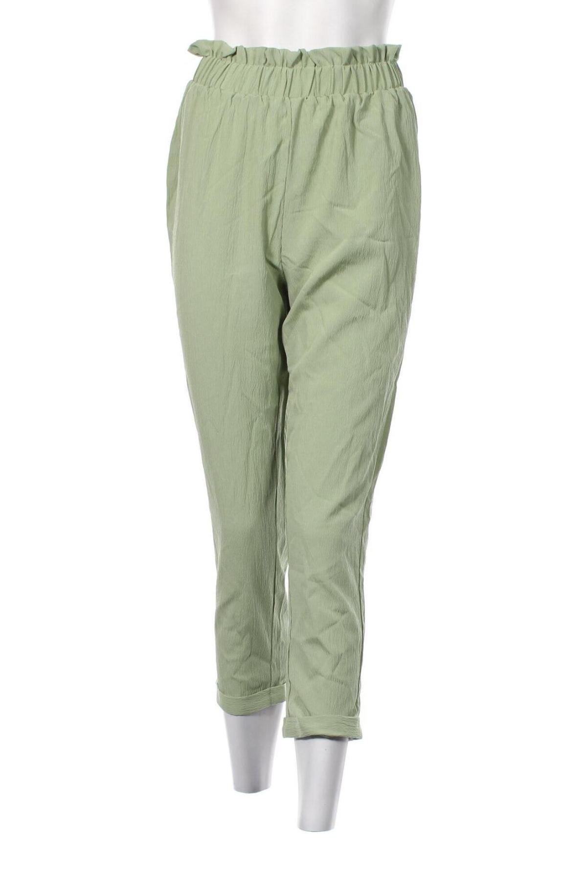 Pantaloni de femei SHEIN, Mărime S, Culoare Verde, Preț 31,99 Lei