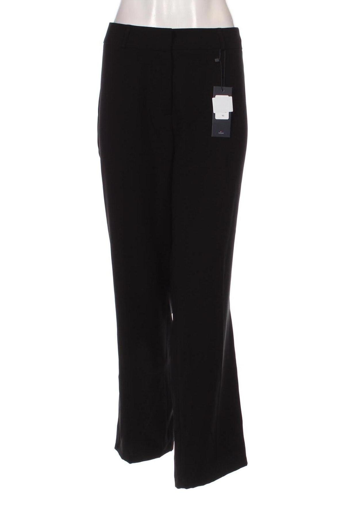 Pantaloni de femei Tommy Hilfiger, Mărime XL, Culoare Negru, Preț 710,99 Lei