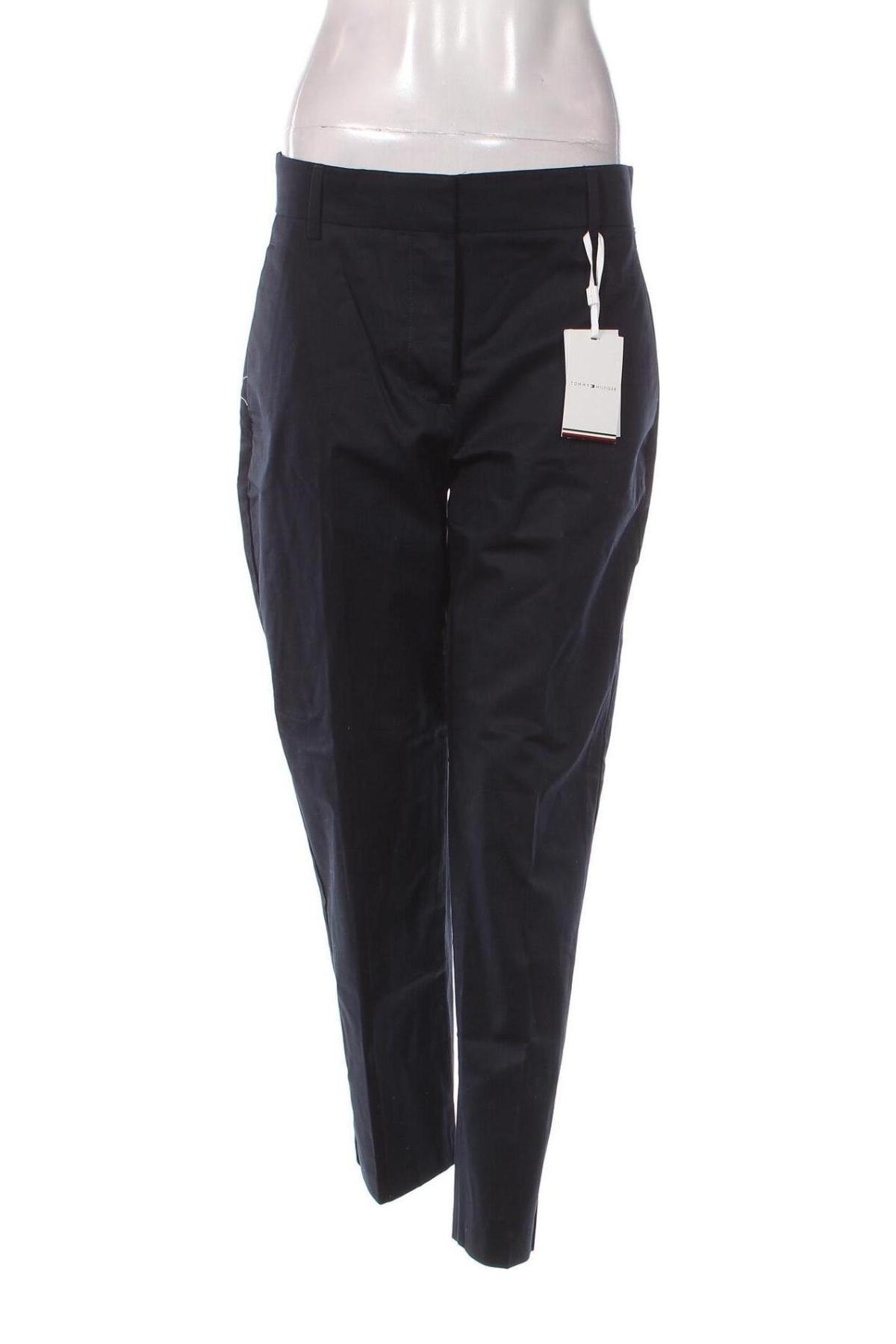 Pantaloni de femei Tommy Hilfiger, Mărime M, Culoare Albastru, Preț 462,99 Lei