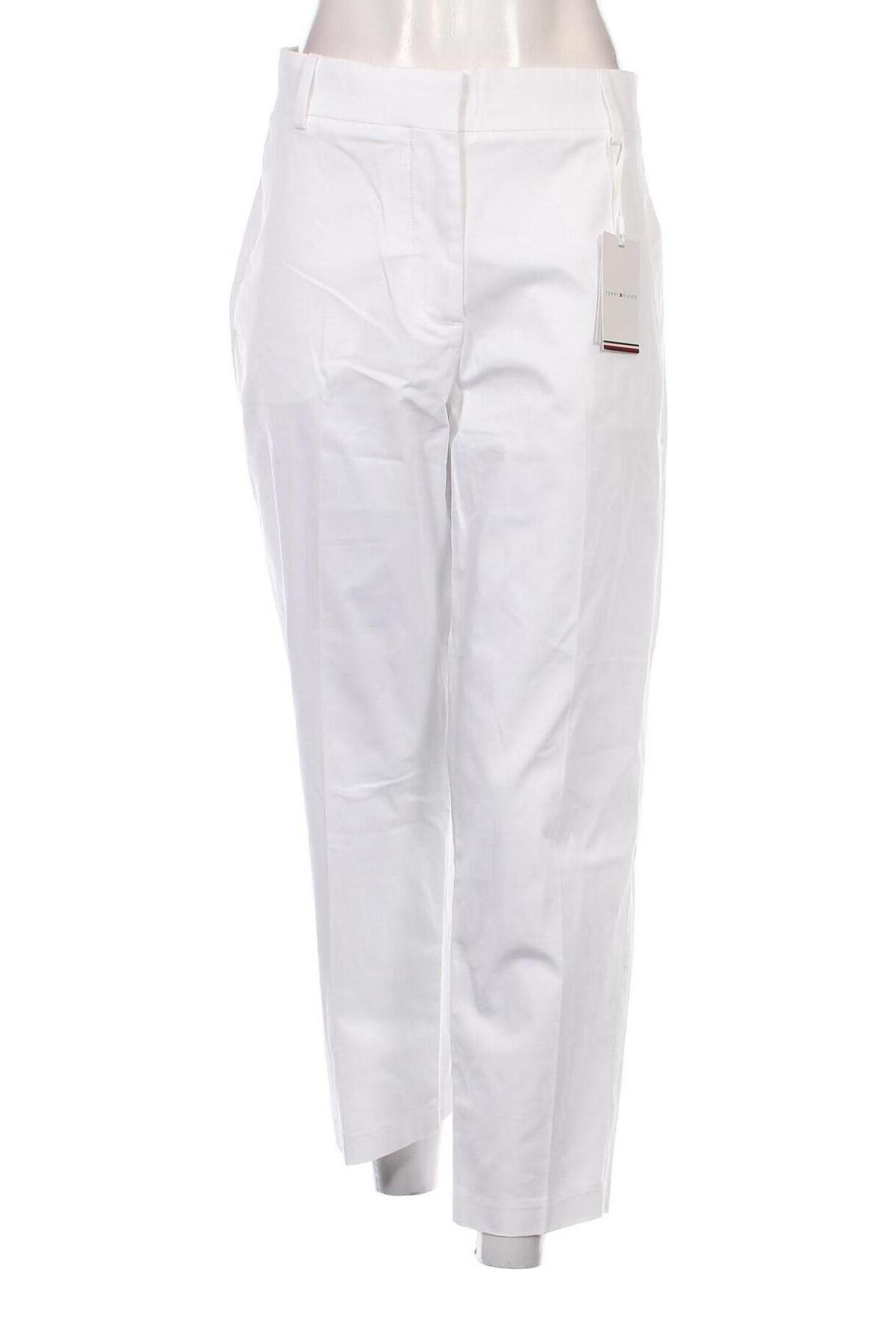 Pantaloni de femei Tommy Hilfiger, Mărime L, Culoare Alb, Preț 462,99 Lei