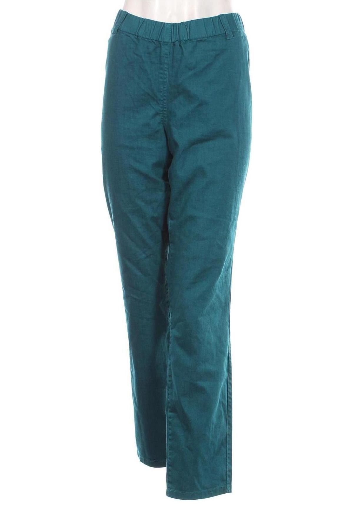 Damenhose Ulla Popken, Größe XL, Farbe Grün, Preis 14,99 €