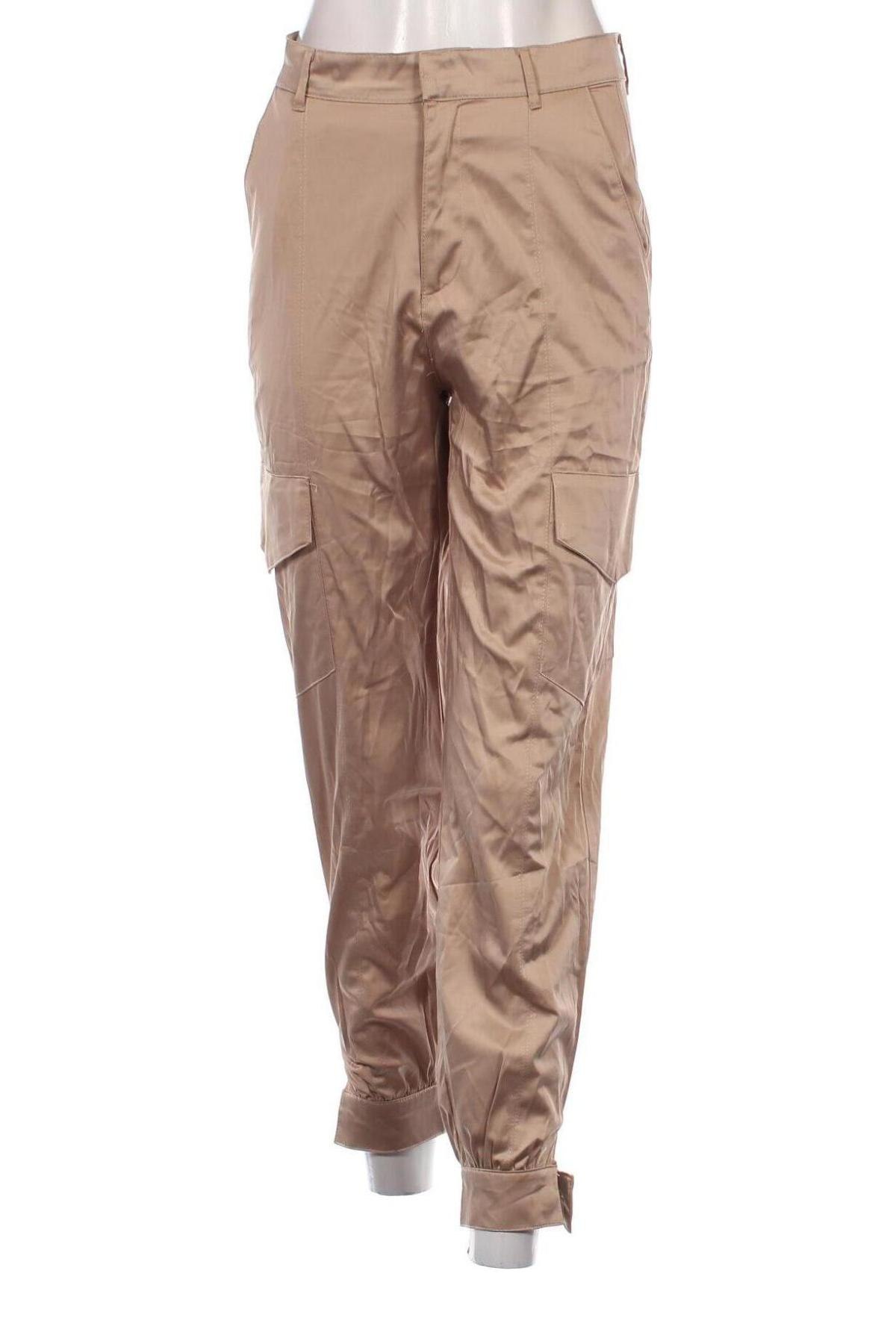 Damenhose Zara, Größe S, Farbe Beige, Preis 6,99 €