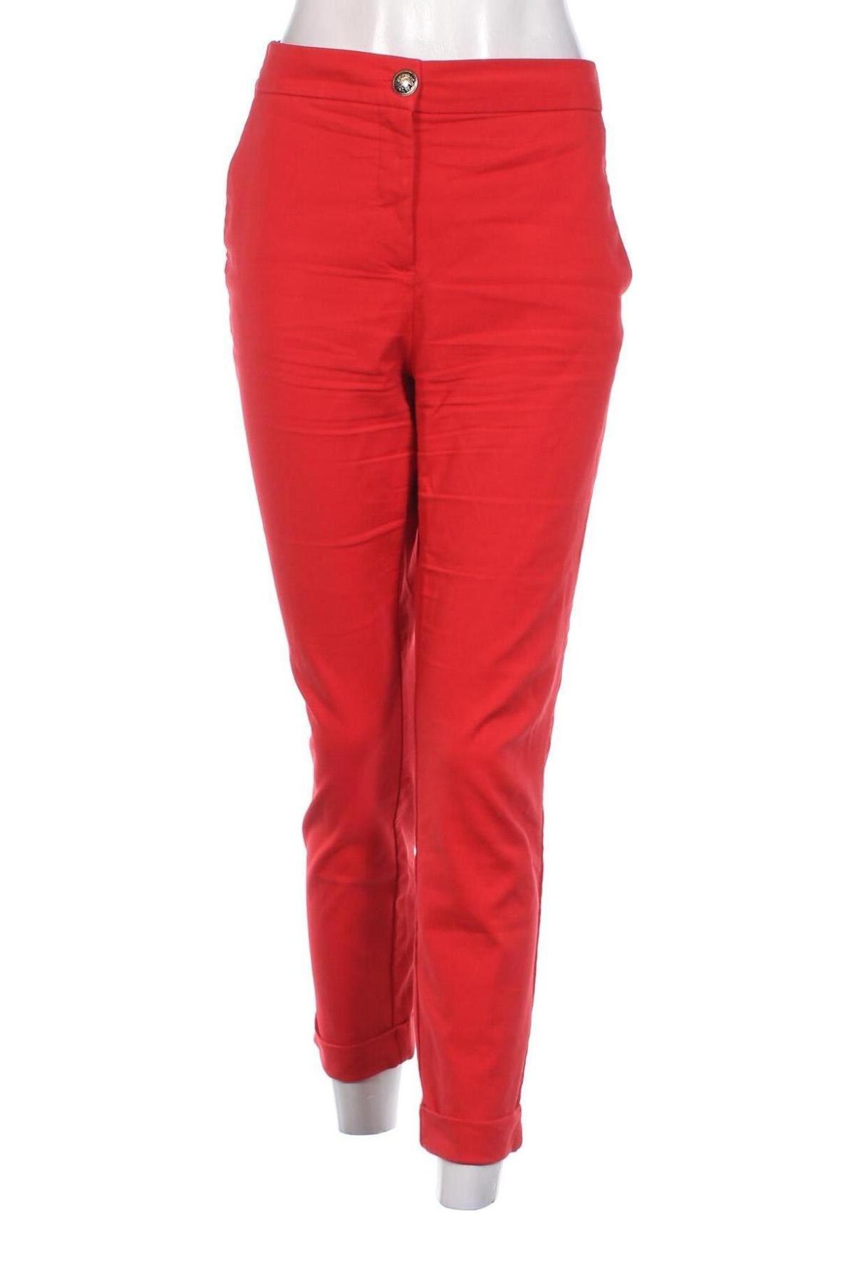 Damenhose Zara, Größe L, Farbe Rot, Preis 6,99 €