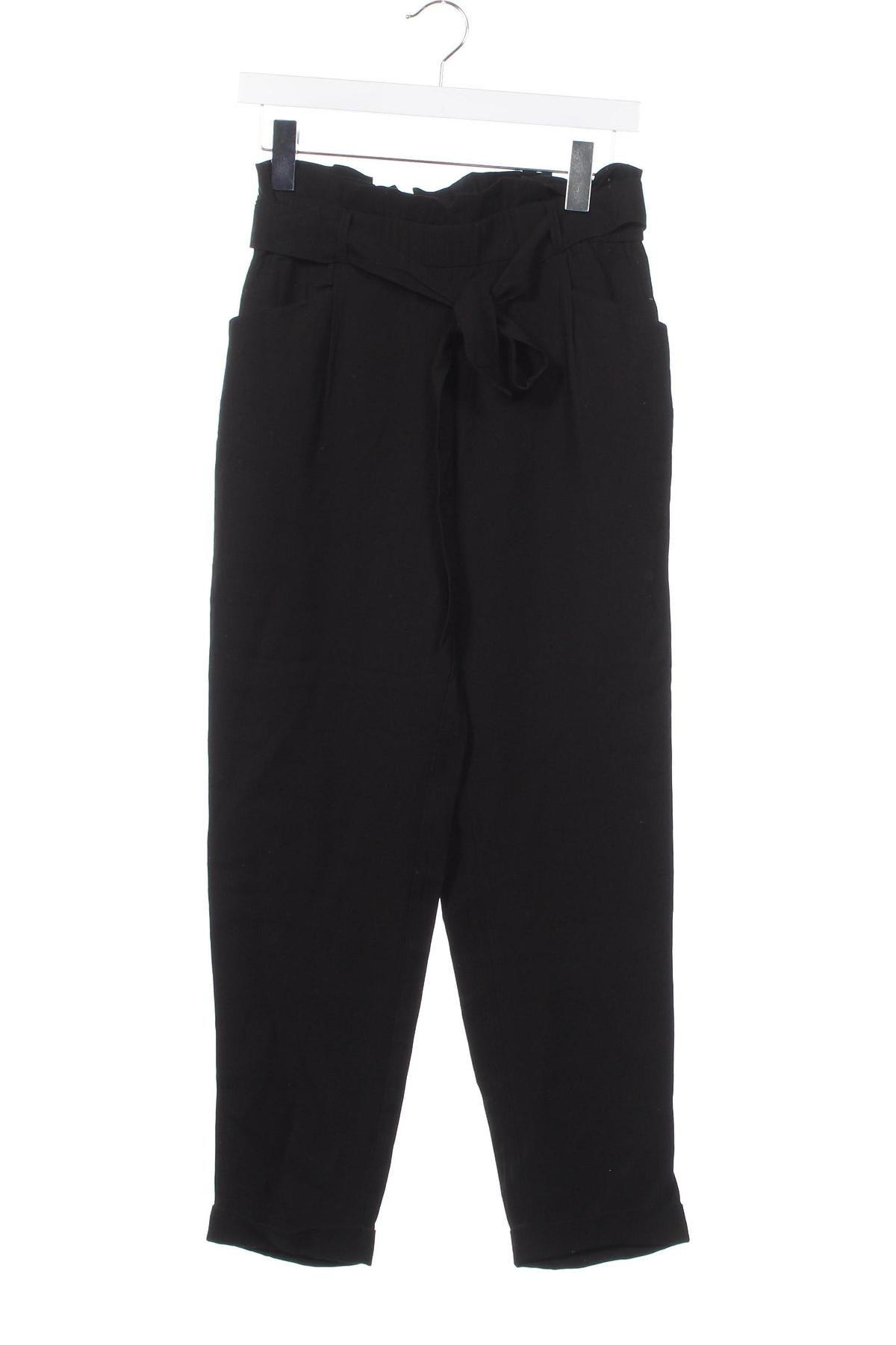 Pantaloni de femei Zara Trafaluc, Mărime XS, Culoare Negru, Preț 111,99 Lei