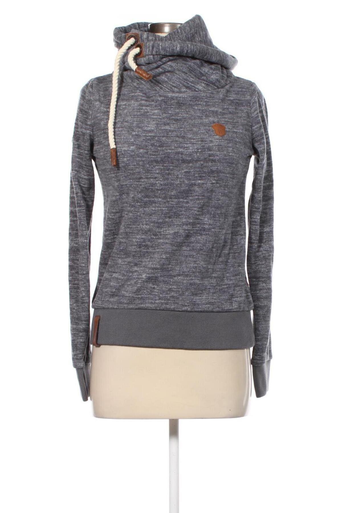 Damen Fleece Sweatshirt Naketano, Größe S, Farbe Grau, Preis € 33,99