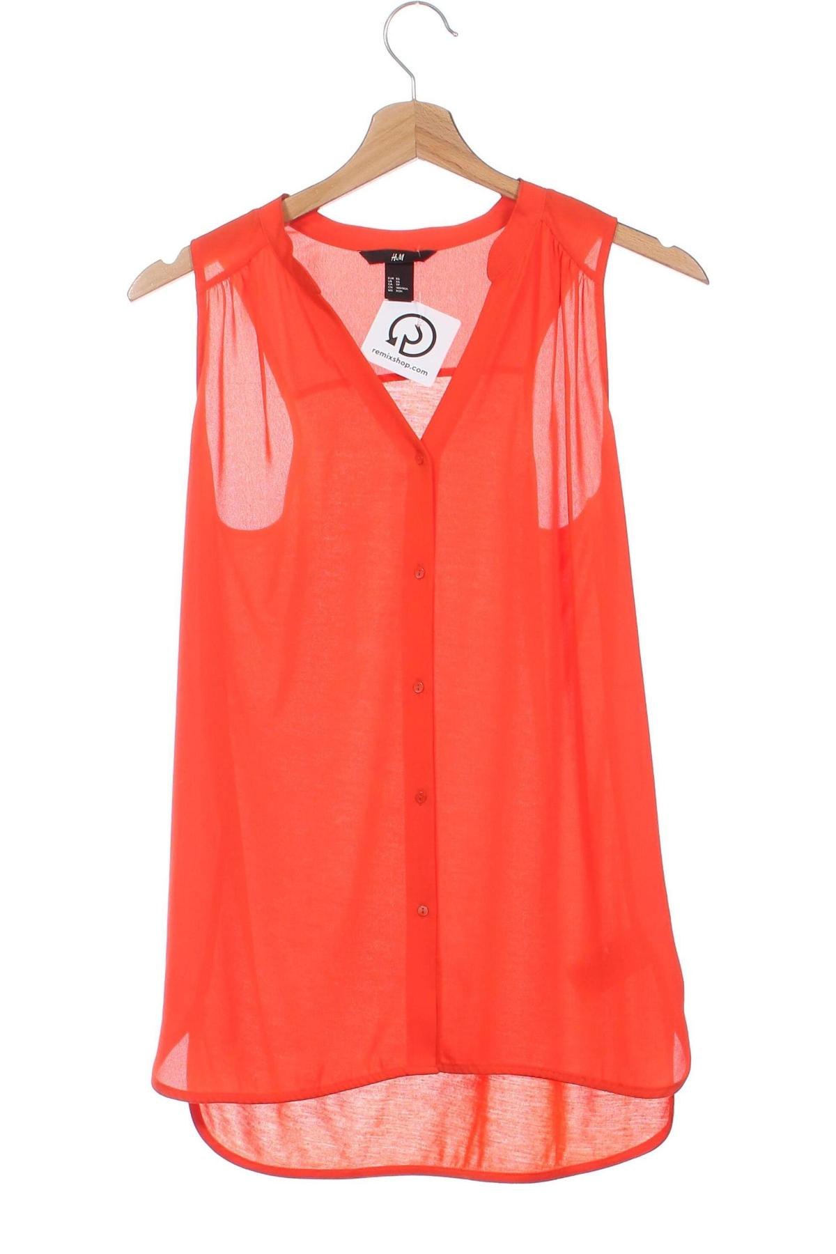 Damentop H&M, Größe XS, Farbe Rot, Preis 5,49 €