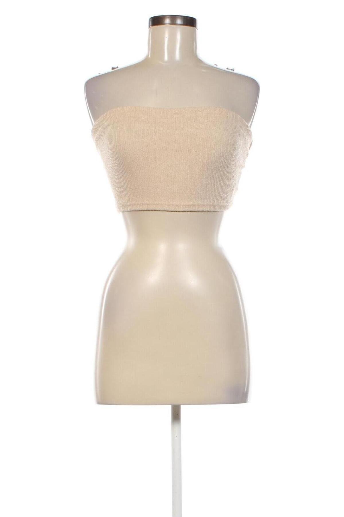 Damentop SHEIN, Größe XS, Farbe Beige, Preis 8,99 €