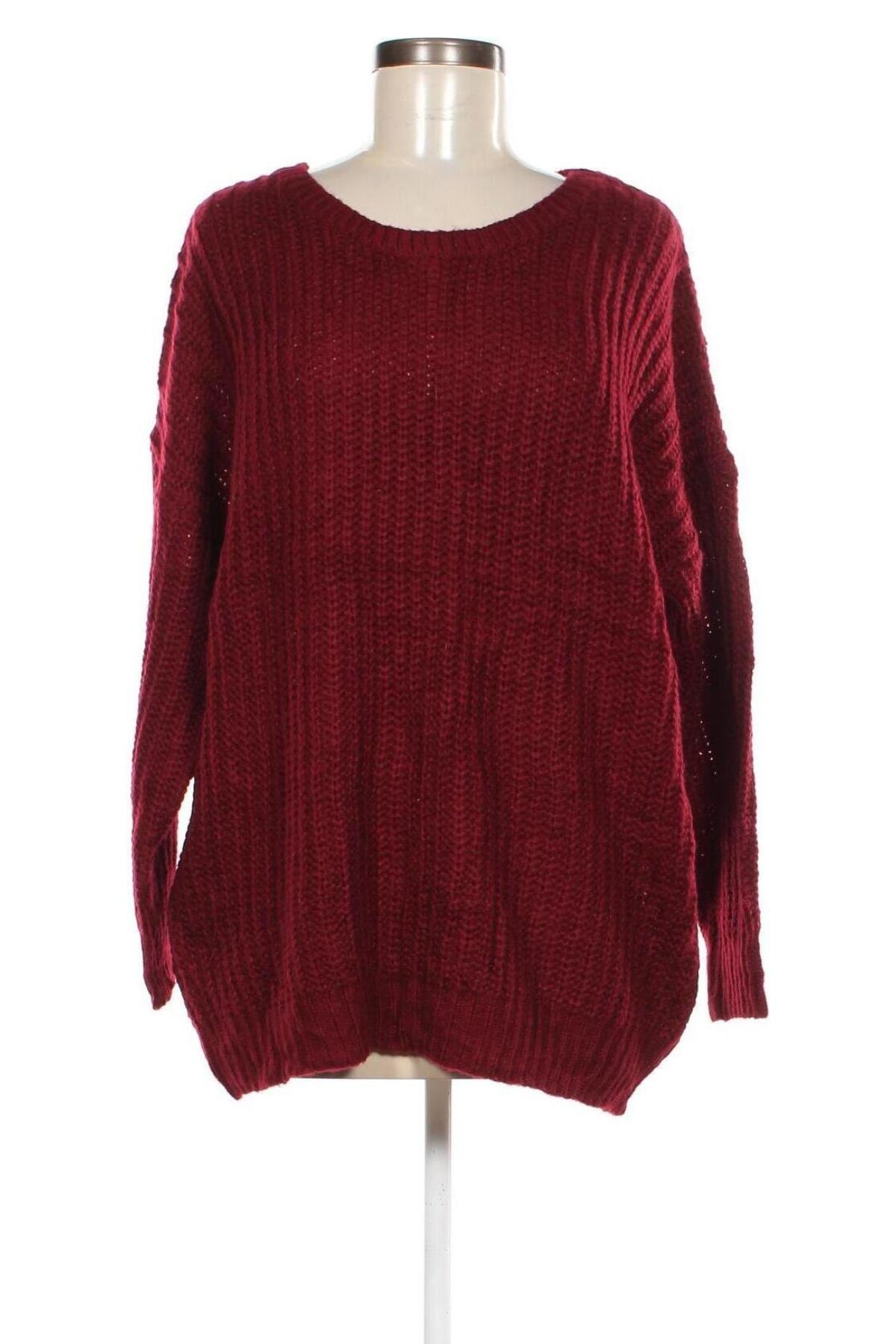 Damenpullover, Größe L, Farbe Rot, Preis € 10,49