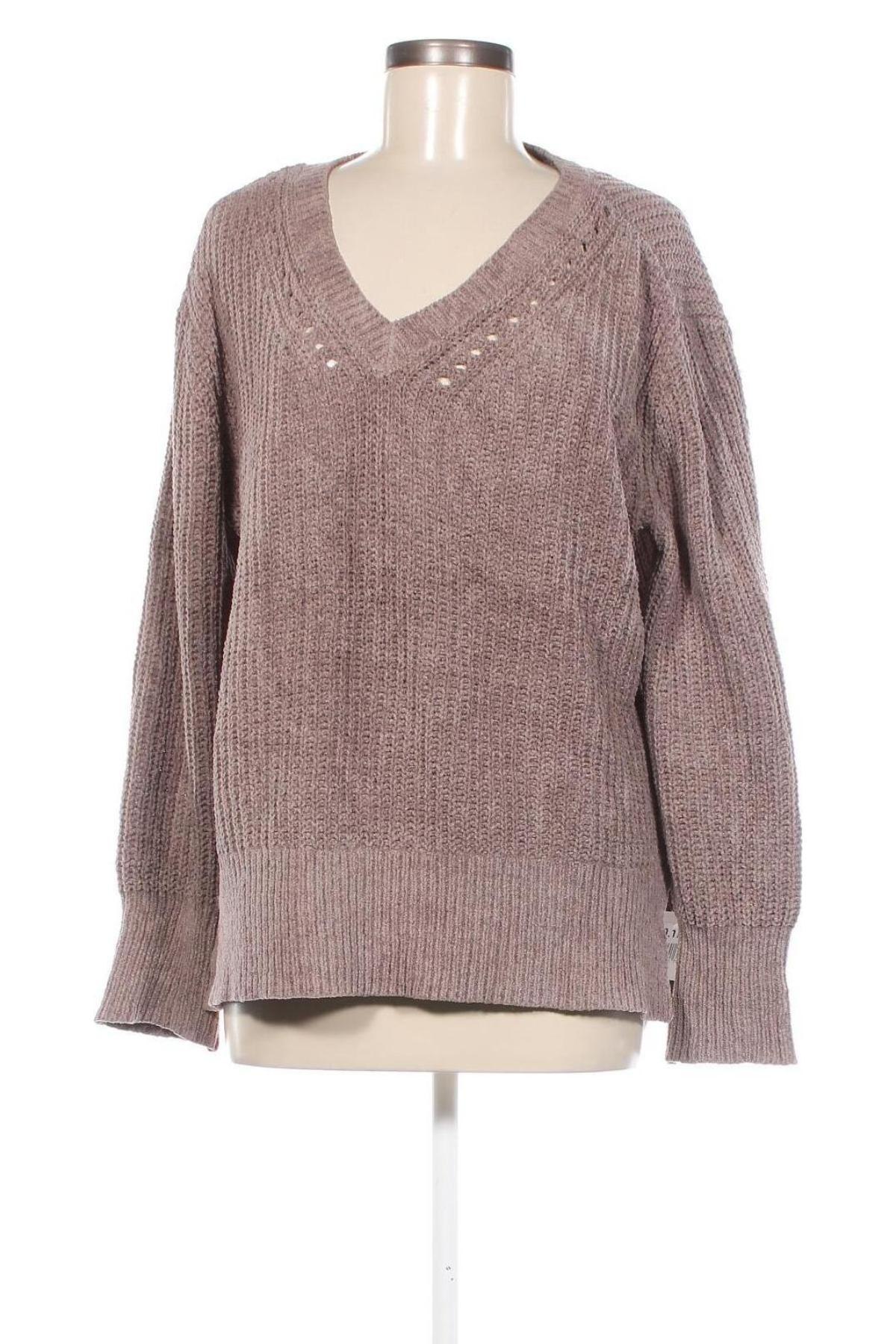 Damenpullover, Größe L, Farbe Braun, Preis 11,49 €