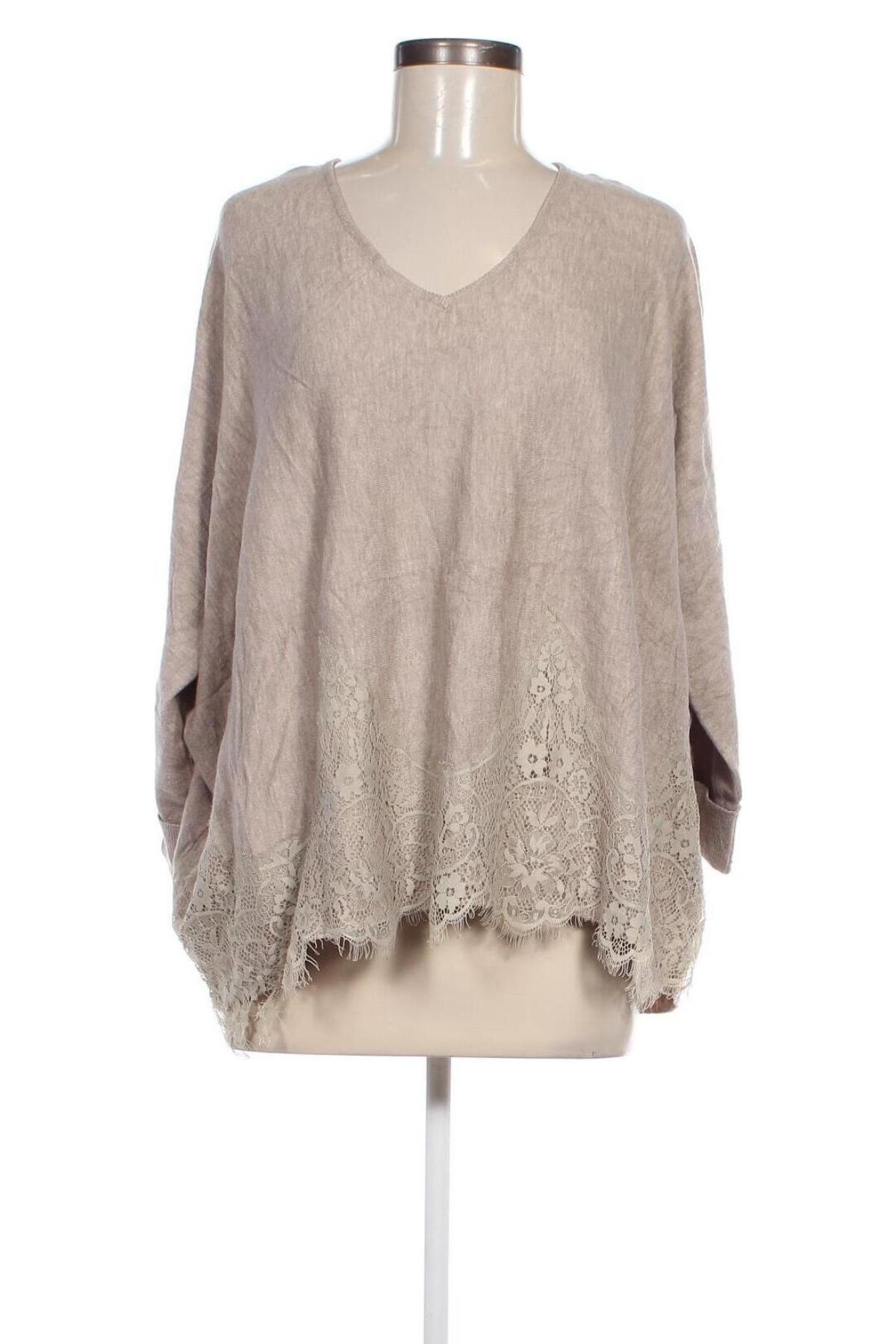 Damenpullover, Größe M, Farbe Beige, Preis 20,49 €