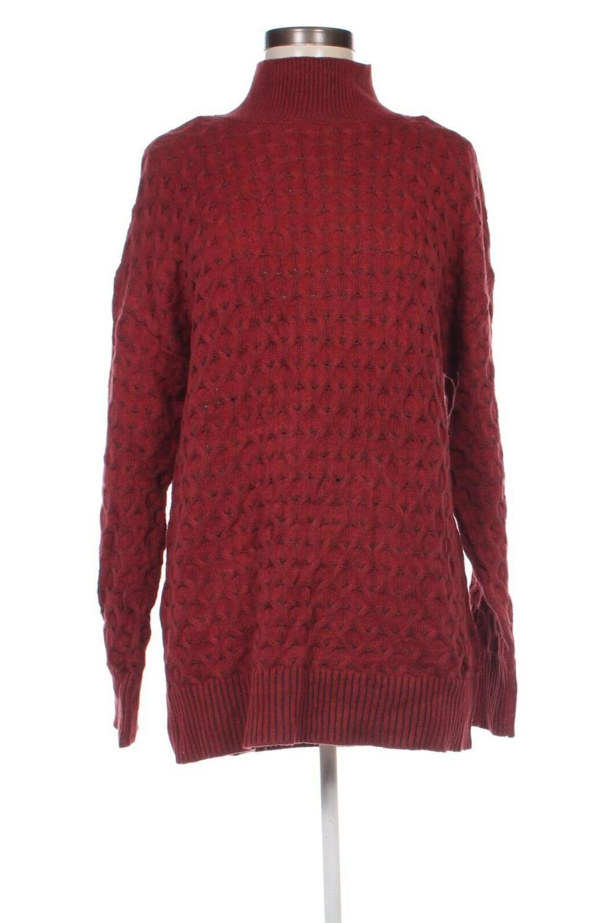 Damenpullover, Größe M, Farbe Rot, Preis 10,49 €