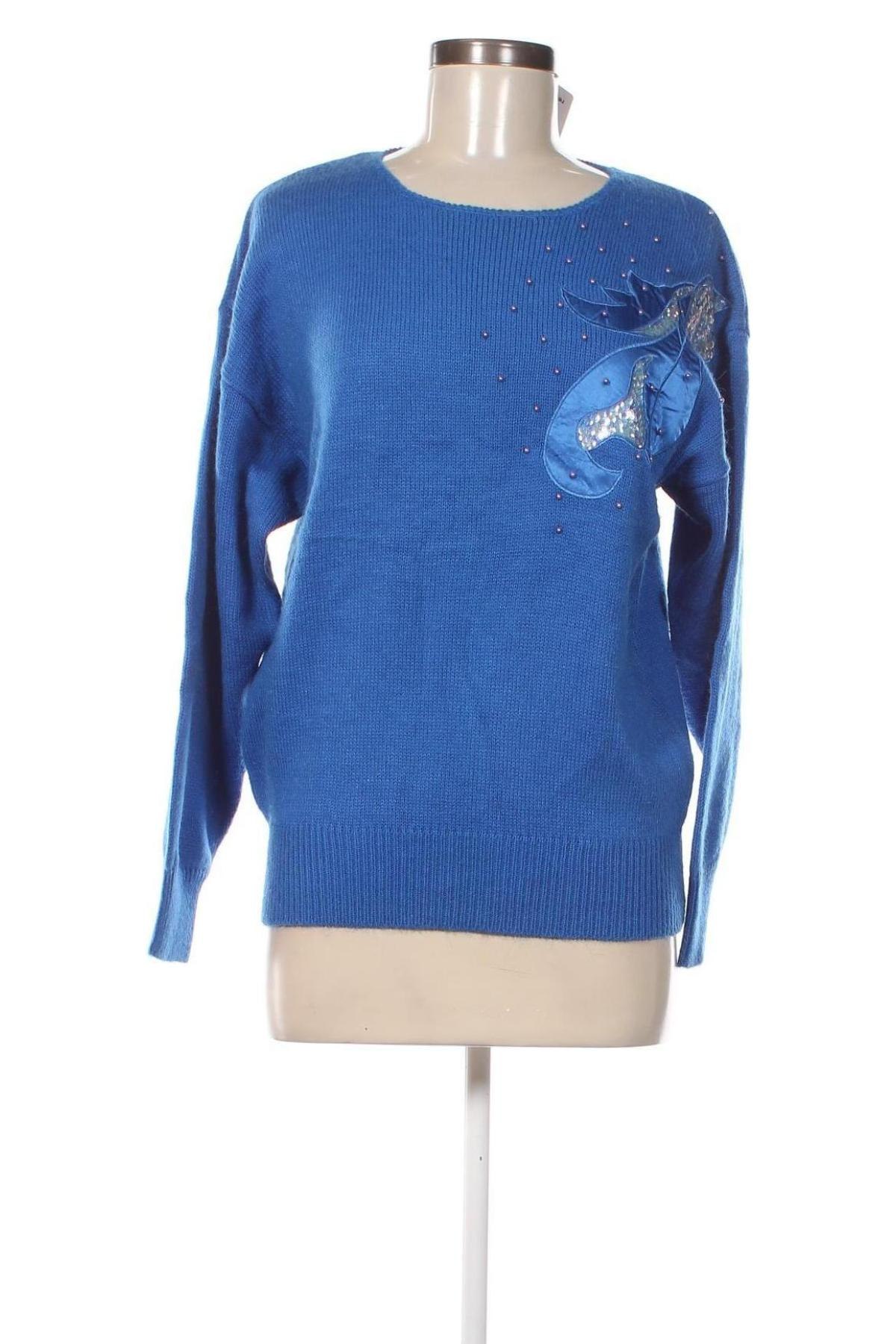 Damenpullover, Größe M, Farbe Blau, Preis € 20,49