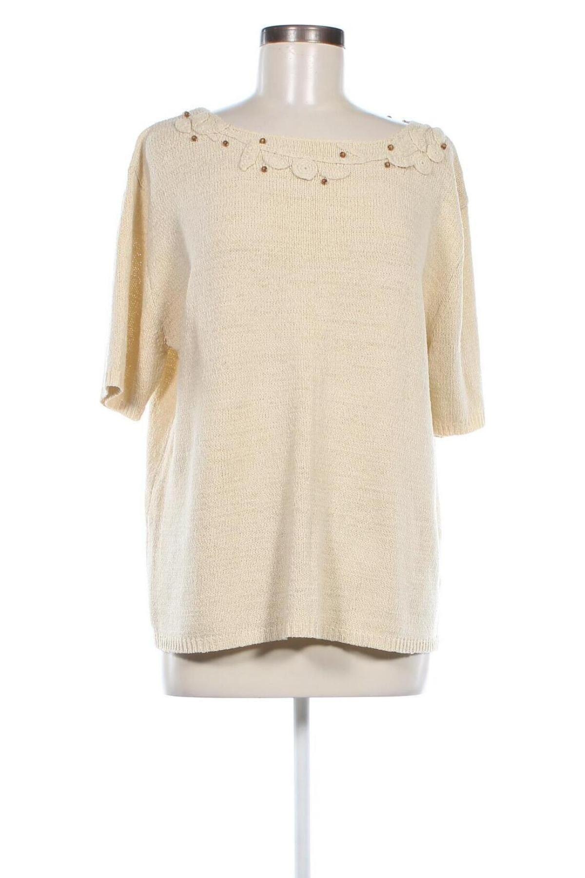 Damenpullover, Größe L, Farbe Beige, Preis 8,99 €