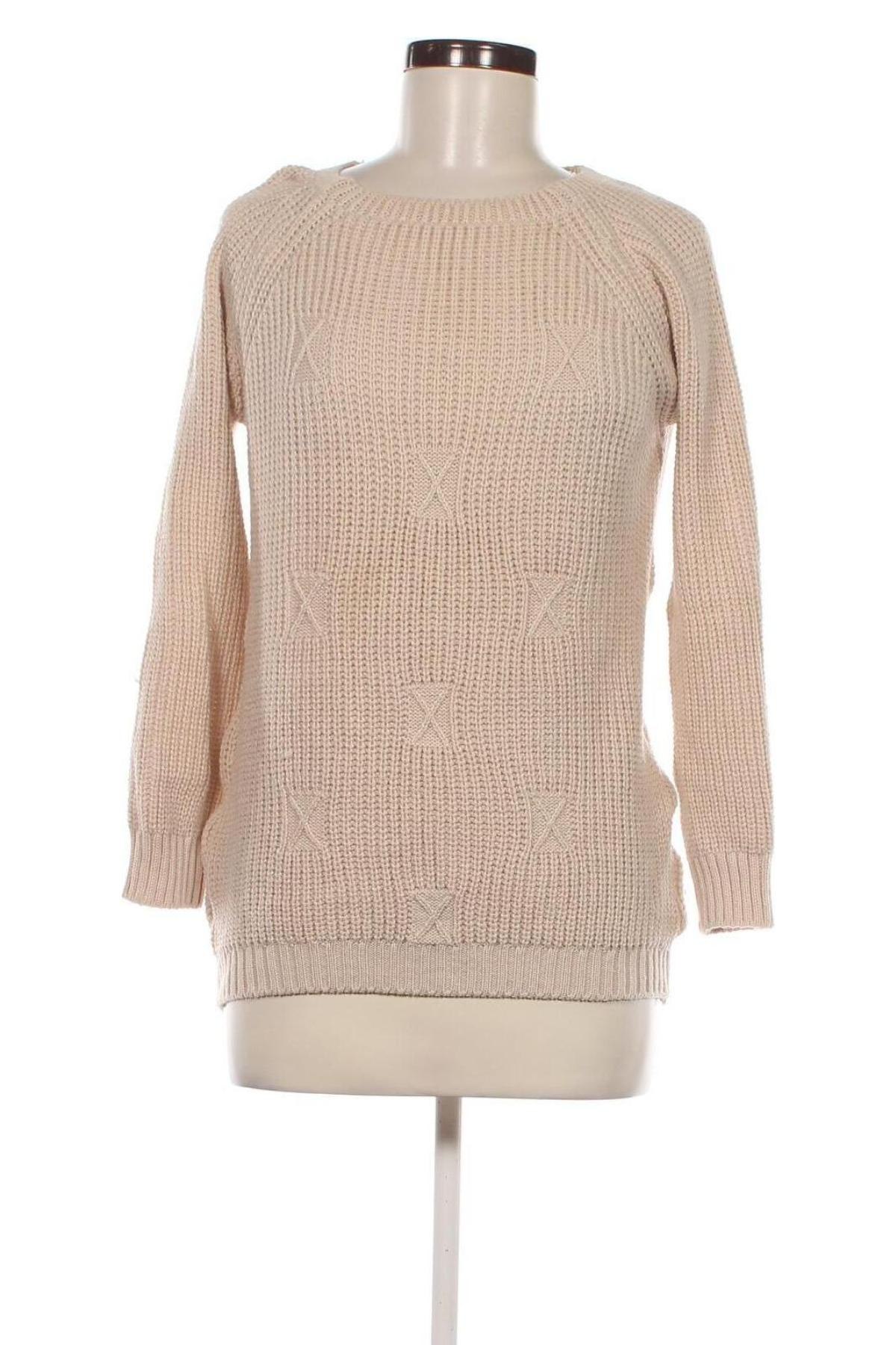 Damenpullover, Größe M, Farbe Beige, Preis 14,84 €