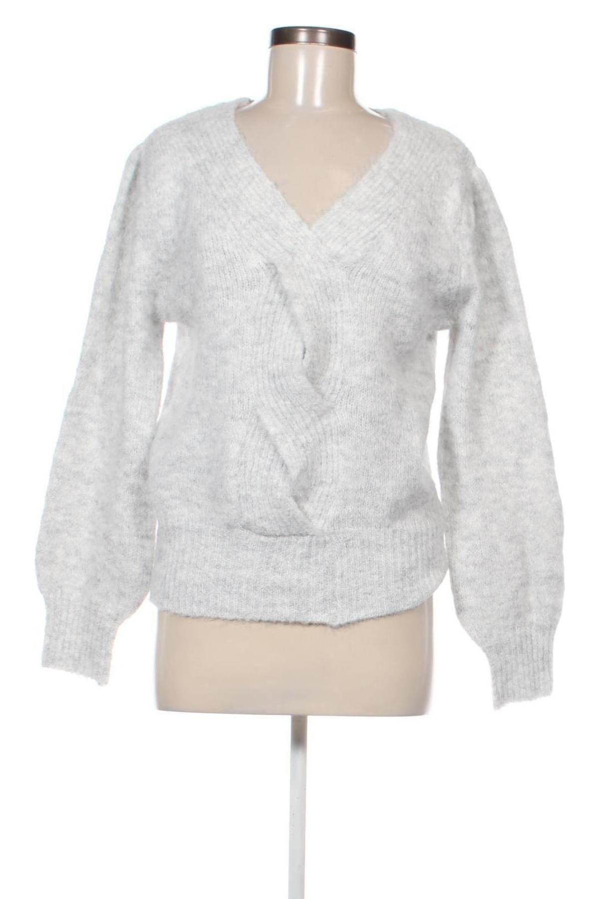 Damenpullover, Größe L, Farbe Grau, Preis 6,99 €